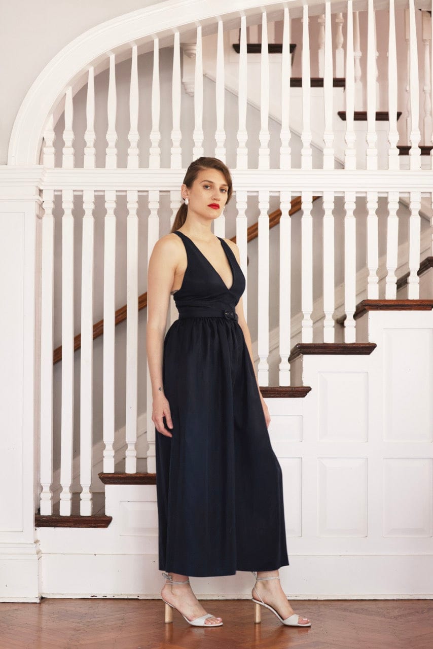 Quynh Jumpsuit in Cupro Linen Blend Jumpsuits CHRISTINE ALCALAY