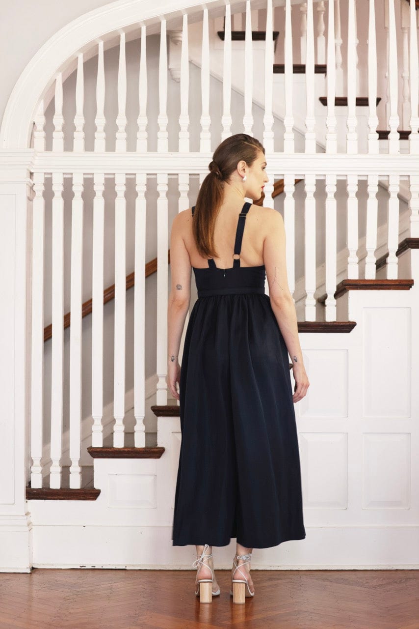 Quynh Jumpsuit in Cupro Linen Blend Jumpsuits CHRISTINE ALCALAY