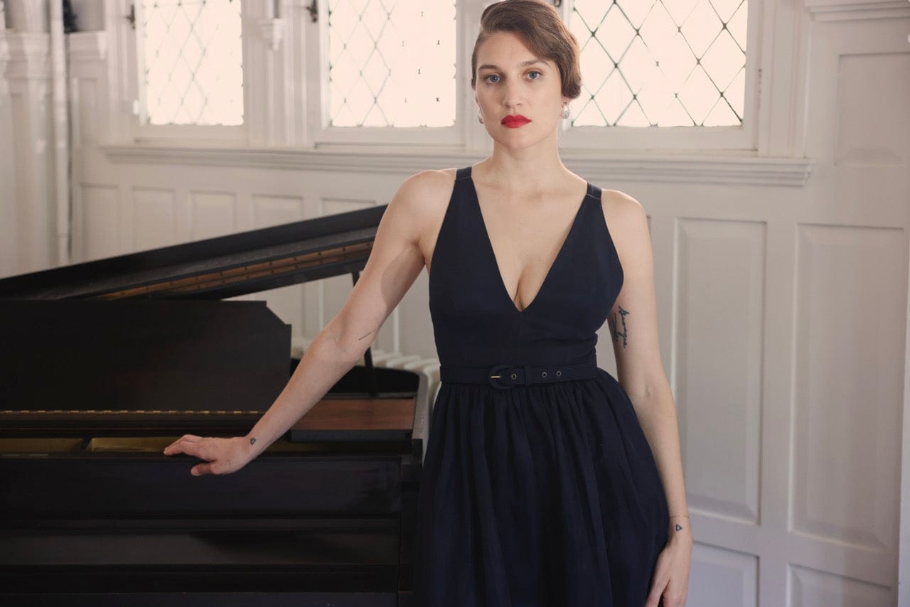 SAMPLE SS25 - Quynh Jumpsuit in Cupro Linen Blend Samples CHRISTINE ALCALAY