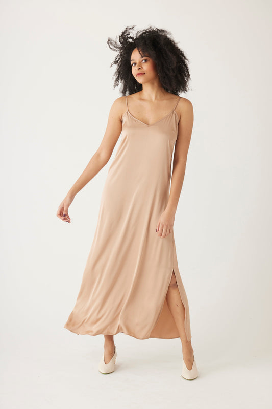 SAMPLE SS24 - Kate Slip Dress in Japanese Charmeuse Samples CHRISTINE ALCALAY