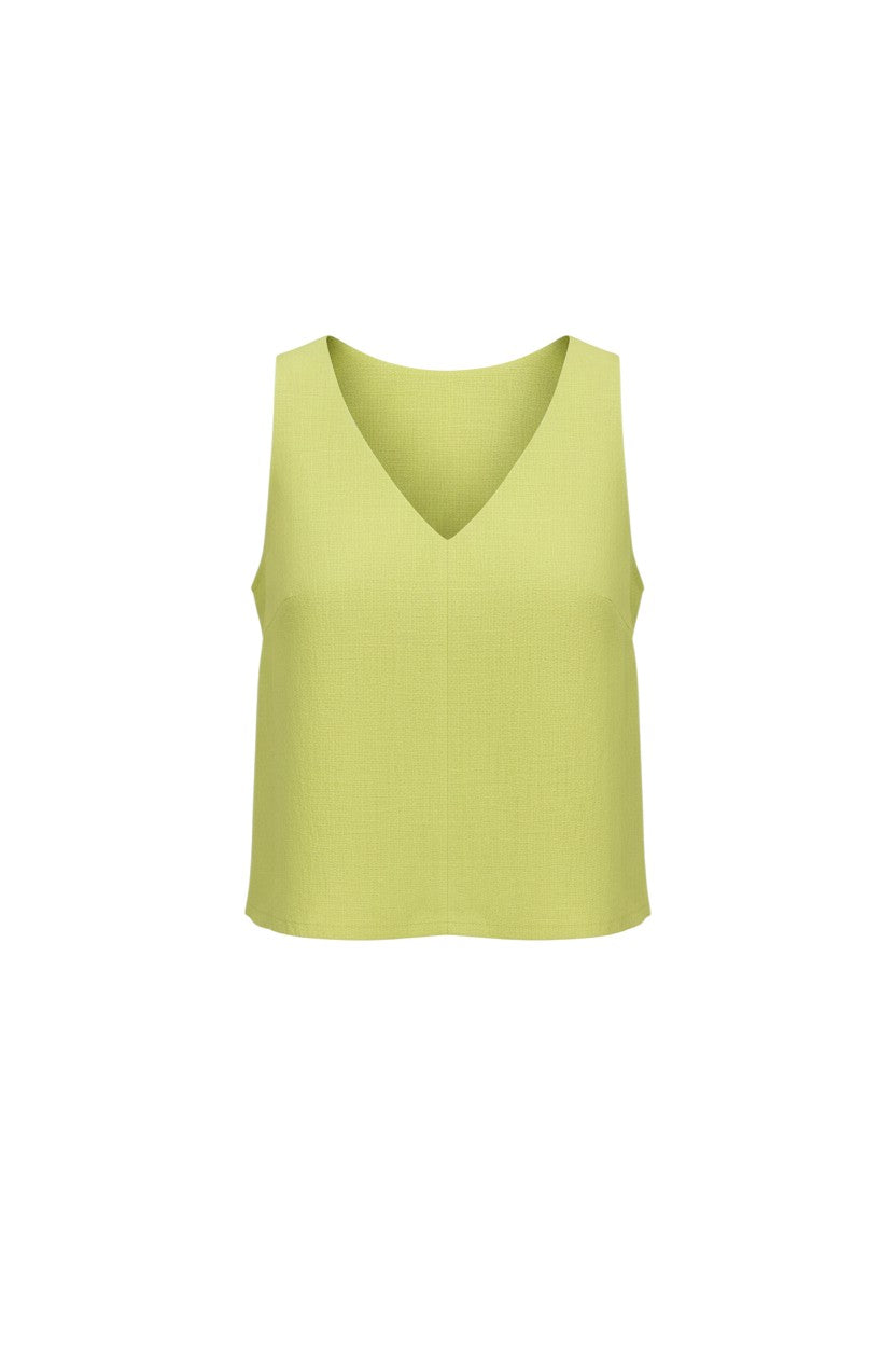 Viviane Linen Blouse in Lemongrass Tops CHRISTINE ALCALAY - 5