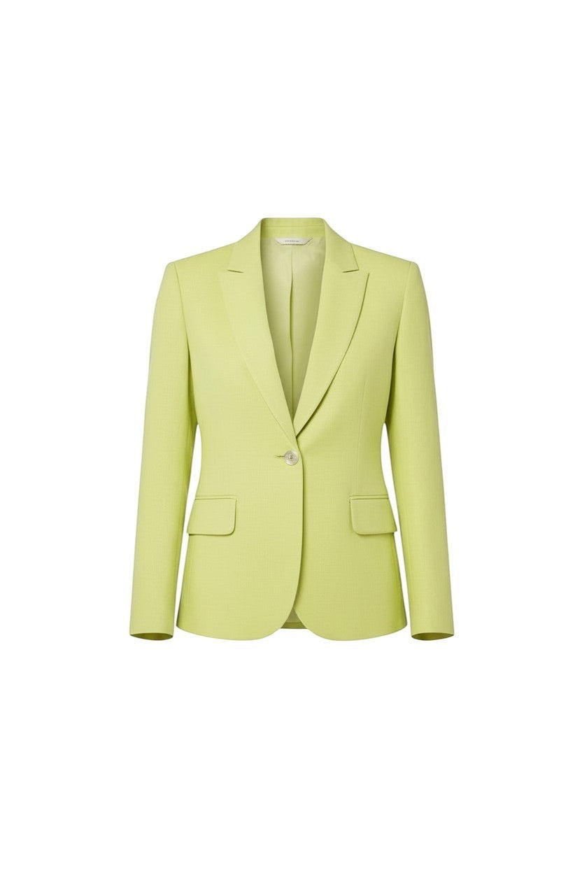 Tilda Linen Blazer in Lemongrass Jackets CHRISTINE ALCALAY - 7