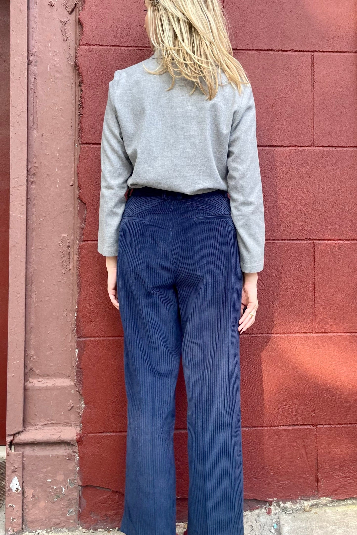 Piper Pant in Wide Wale Corduroy Pants CHRISTINE ALCALAY