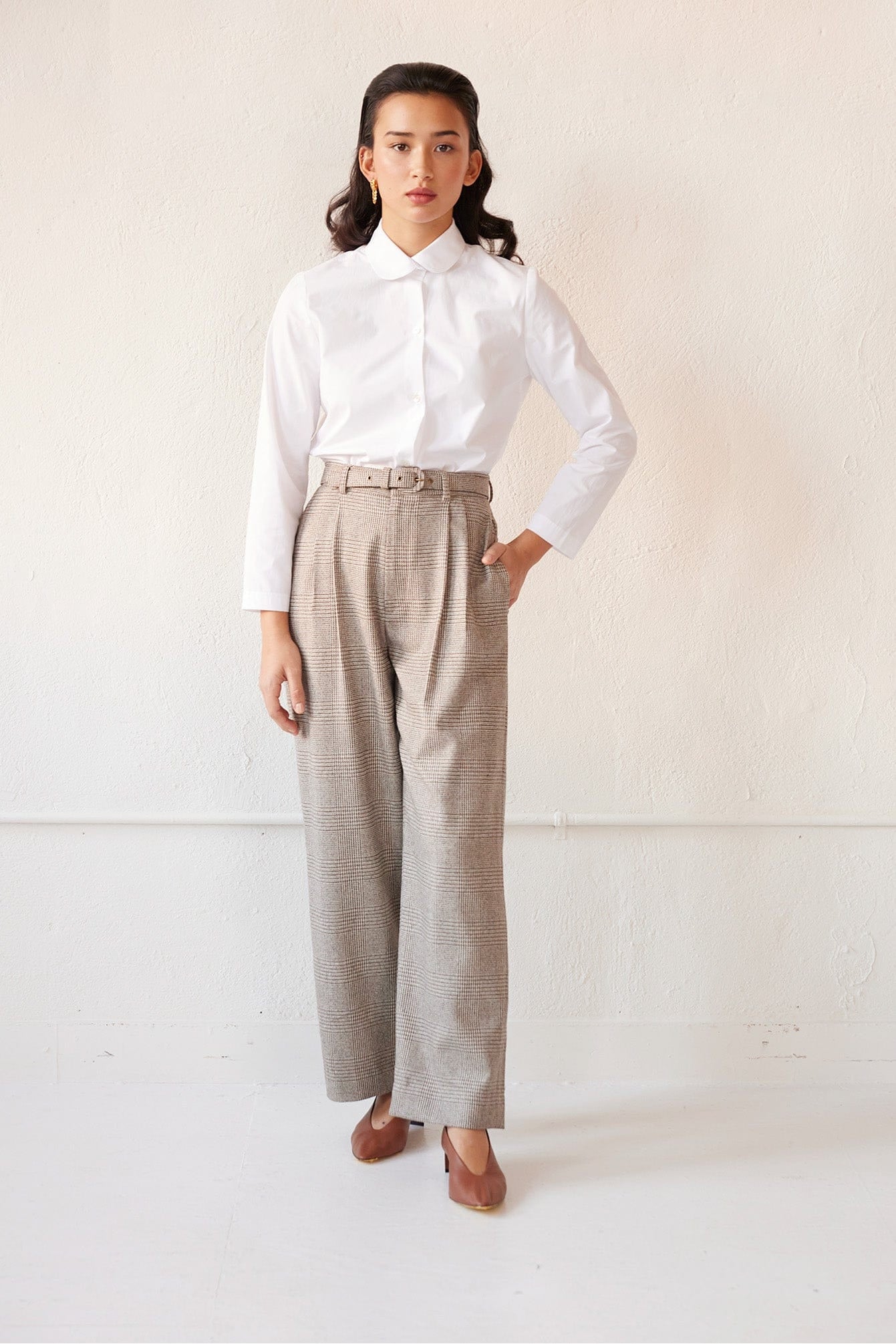 Charlize Pant in Wool Pants CHRISTINE ALCALAY