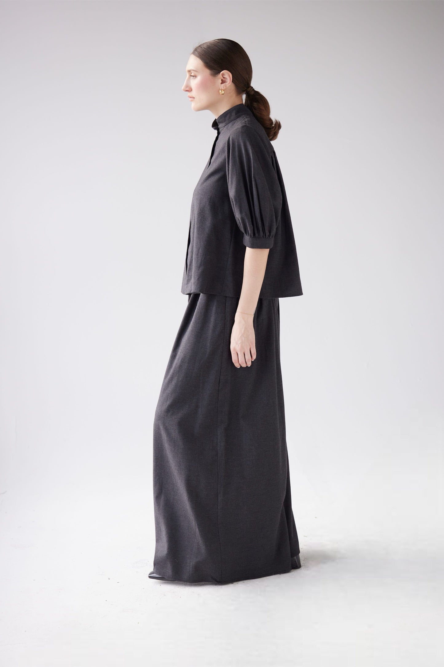Gretchen Pant in Japanese Cotton Flannel Pants CHRISTINE ALCALAY