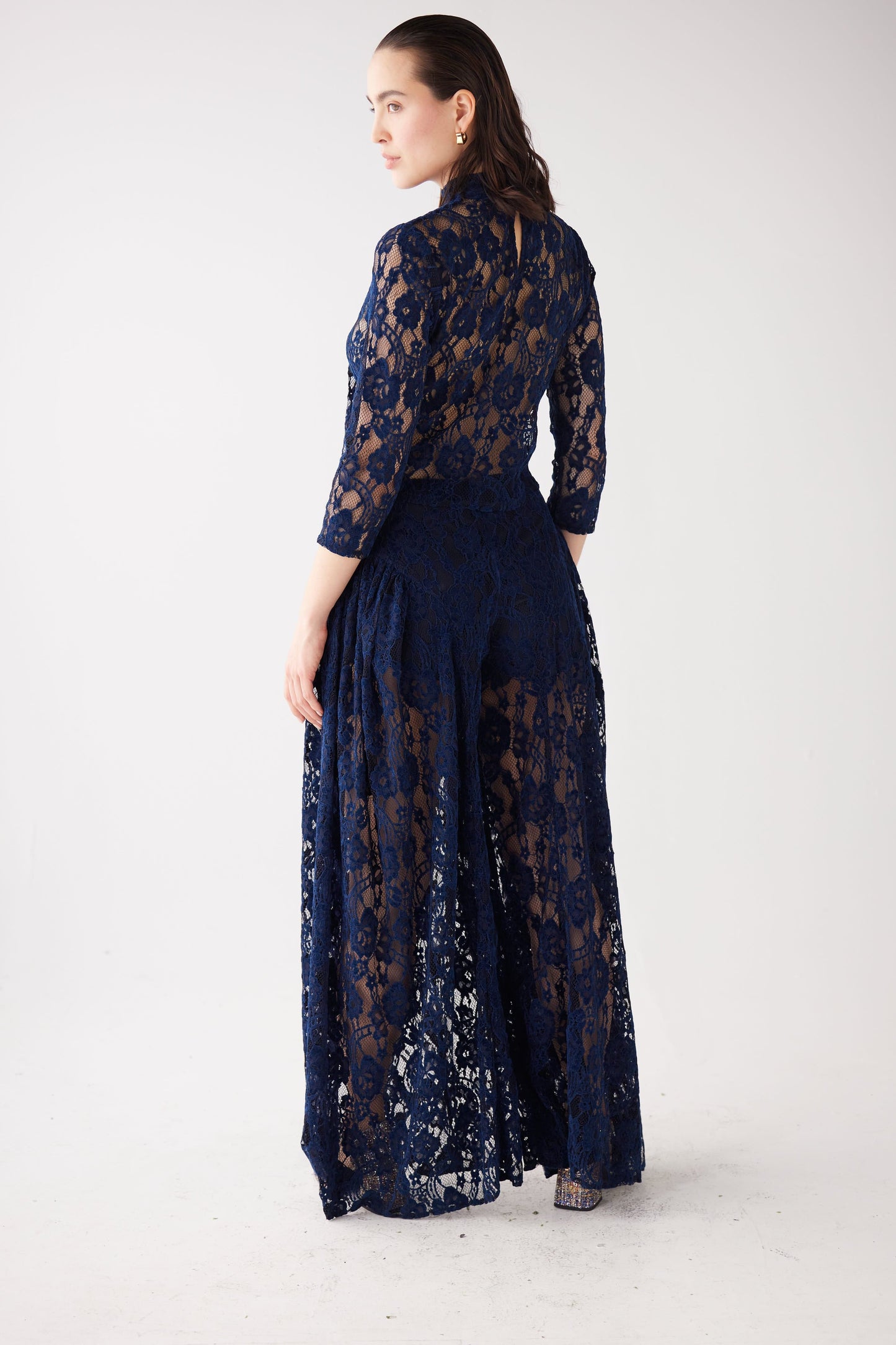 Victoria Pant in Lace Pants CHRISTINE ALCALAY