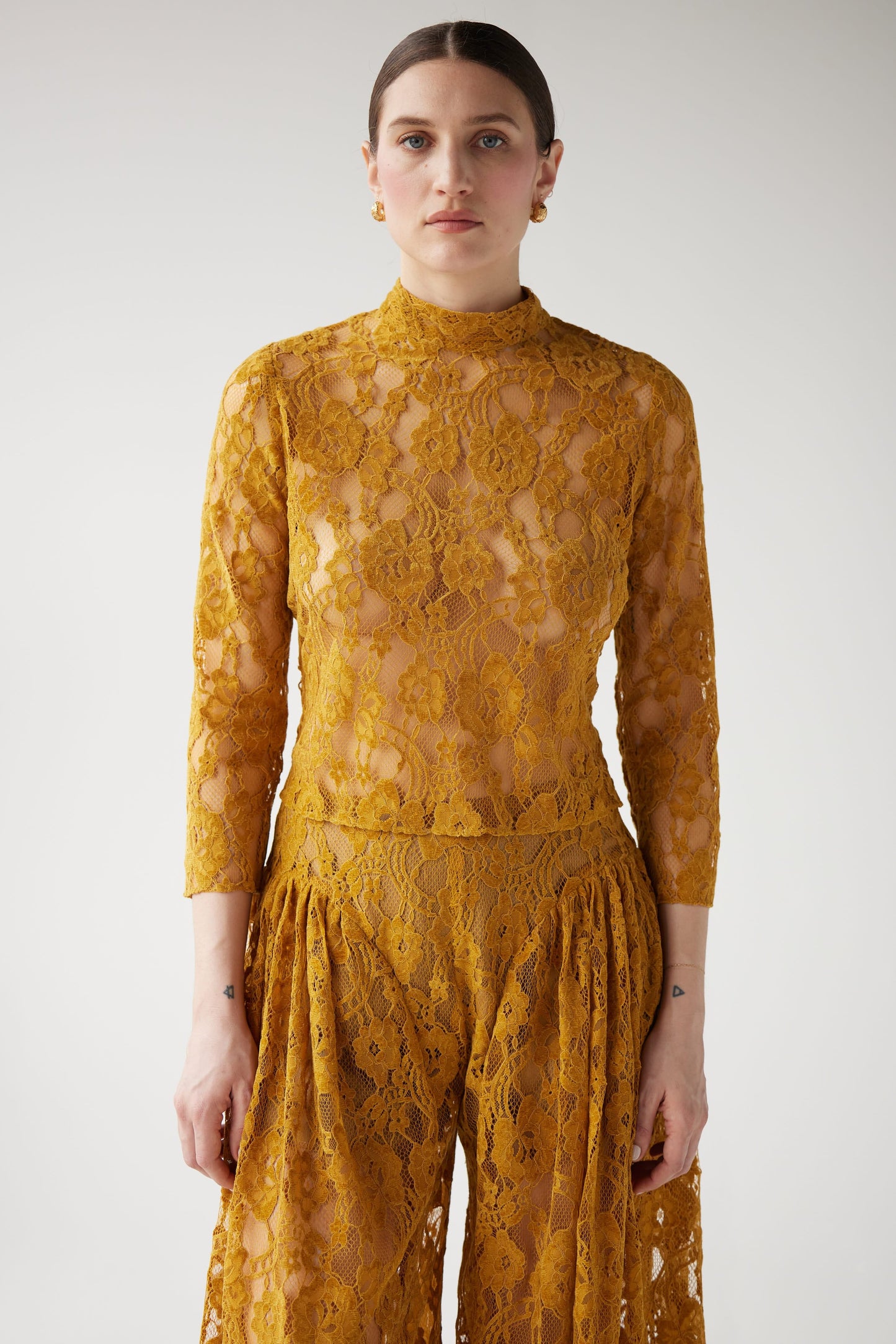 Victoria Pant in Lace Pants CHRISTINE ALCALAY