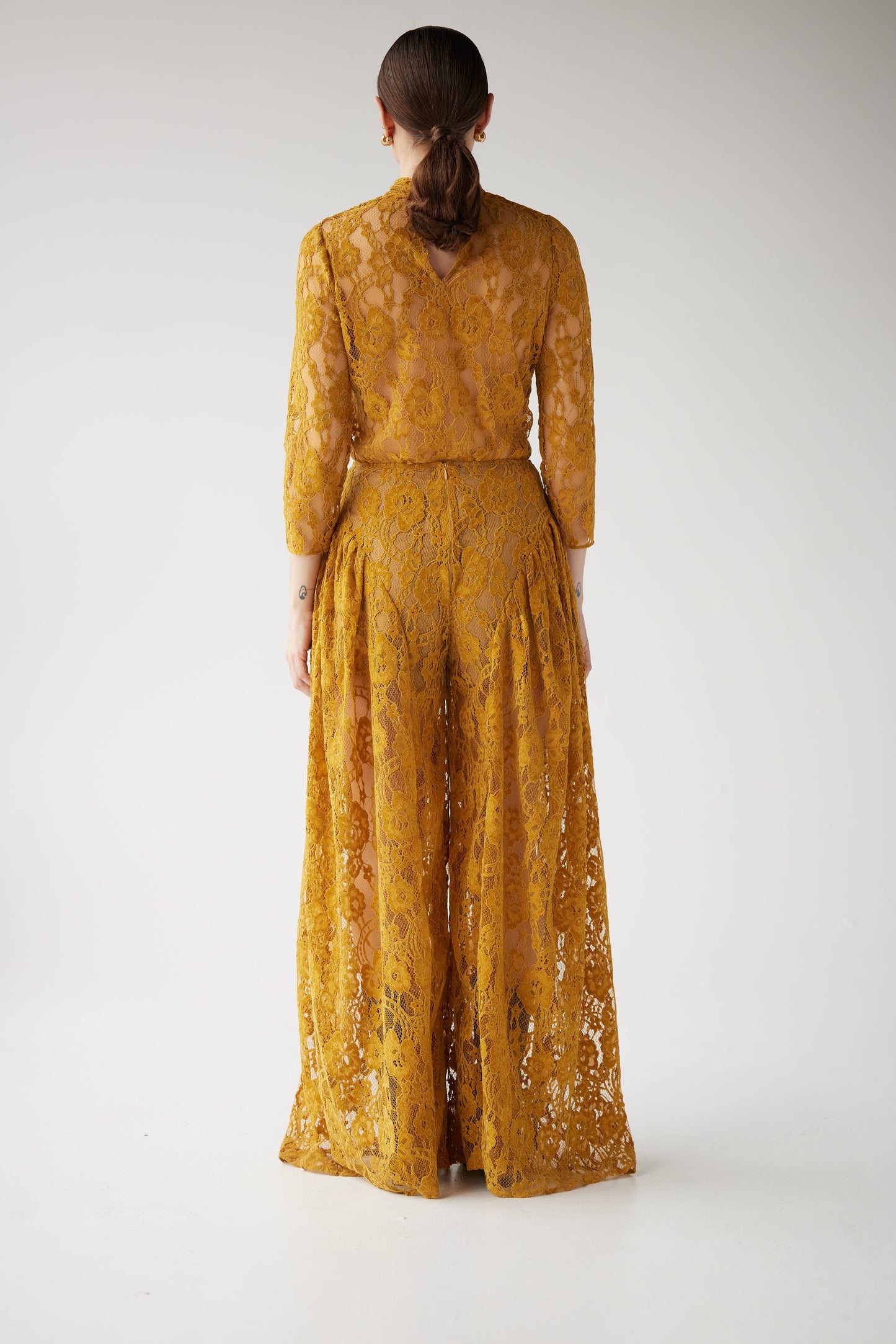 Victoria Pant in Lace Pants CHRISTINE ALCALAY