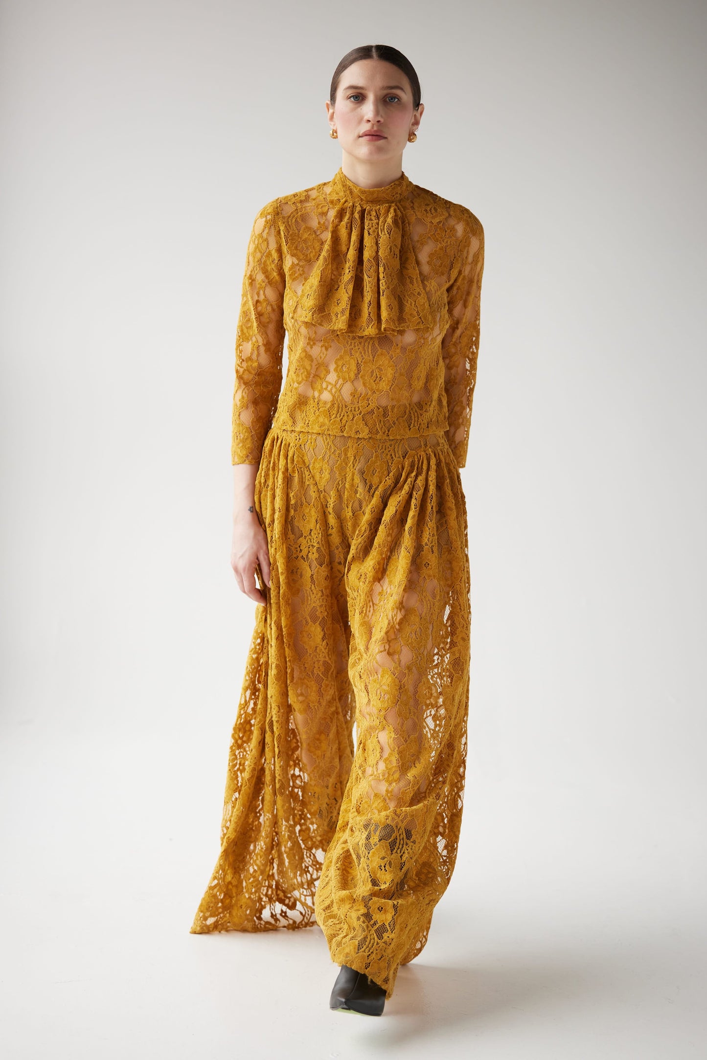 Victoria Pant in Lace Pants CHRISTINE ALCALAY