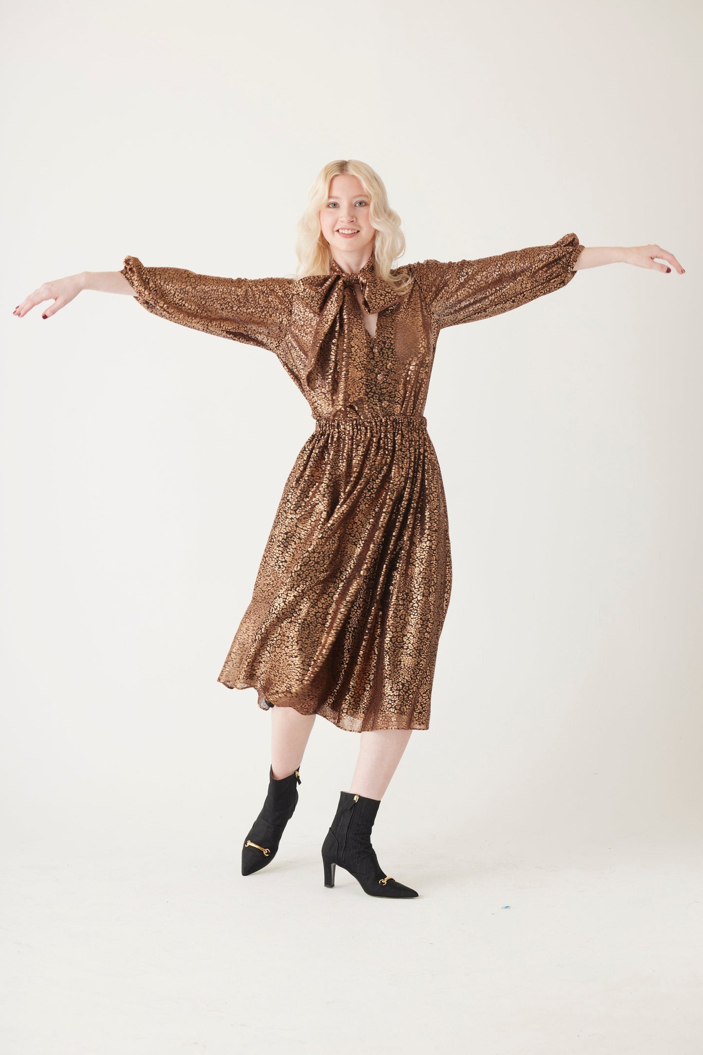 Erica Skirt in Metallic Skirts CHRISTINE ALCALAY