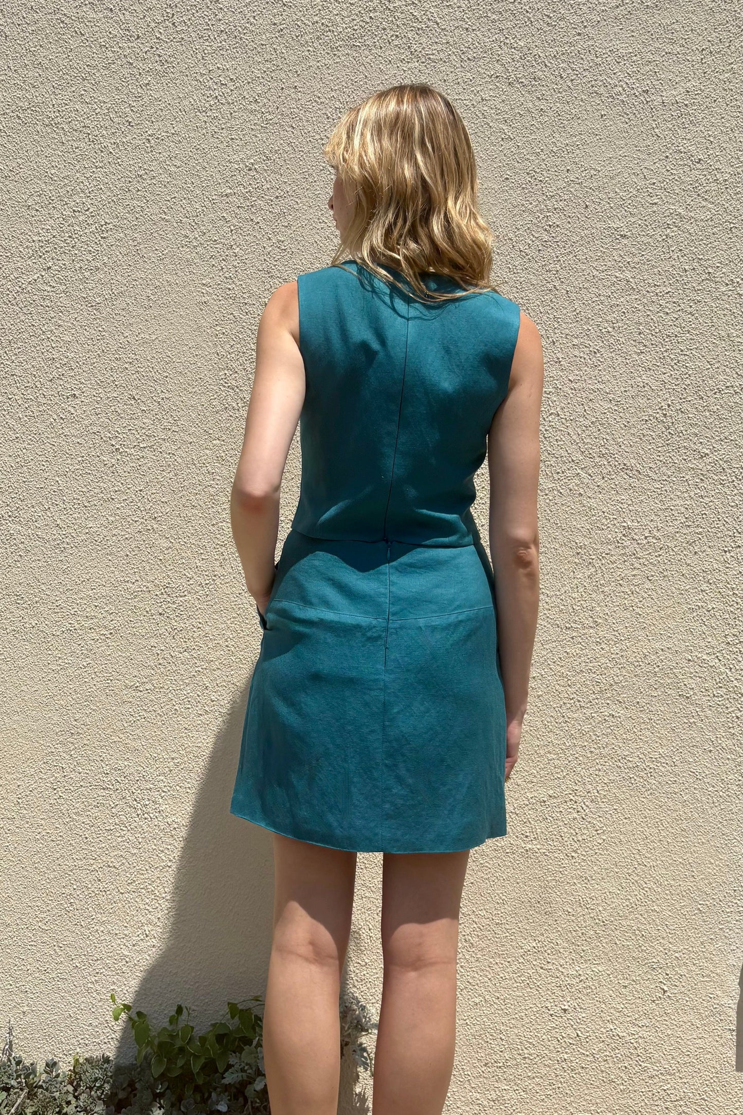 Zhenya Skirt in Linen Skirts CHRISTINE ALCALAY