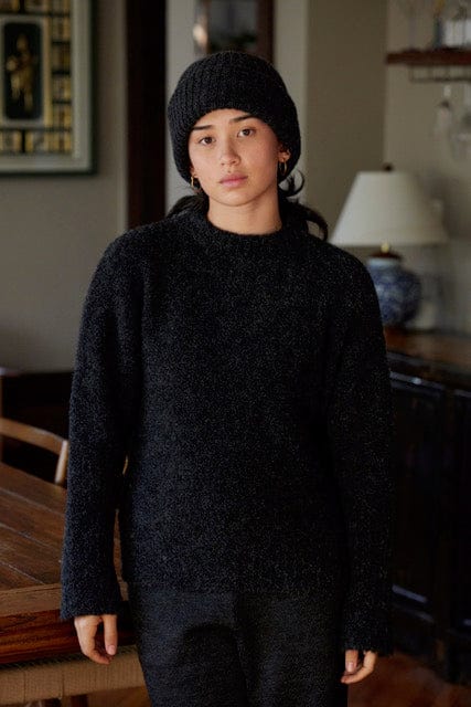 Teddy Sweater in Alpaca Boucle Sweaters CHRISTINE ALCALAY