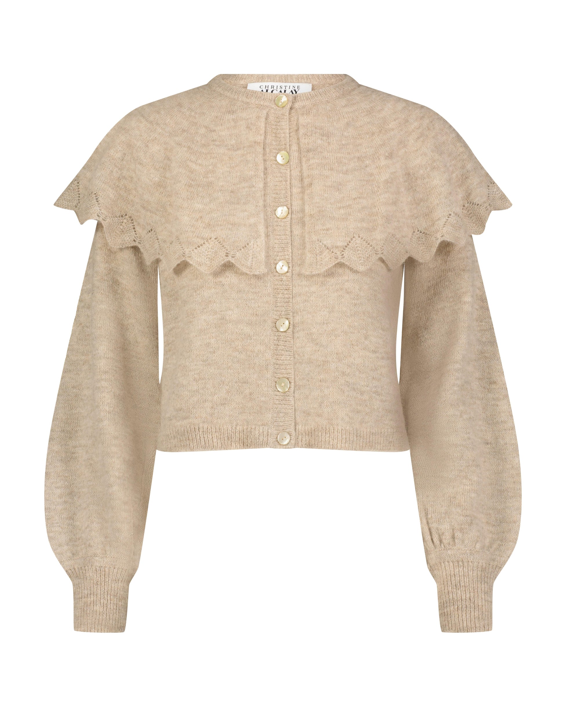 Colette Sweater in Alpaca Wool Blend Sweaters CHRISTINE ALCALAY