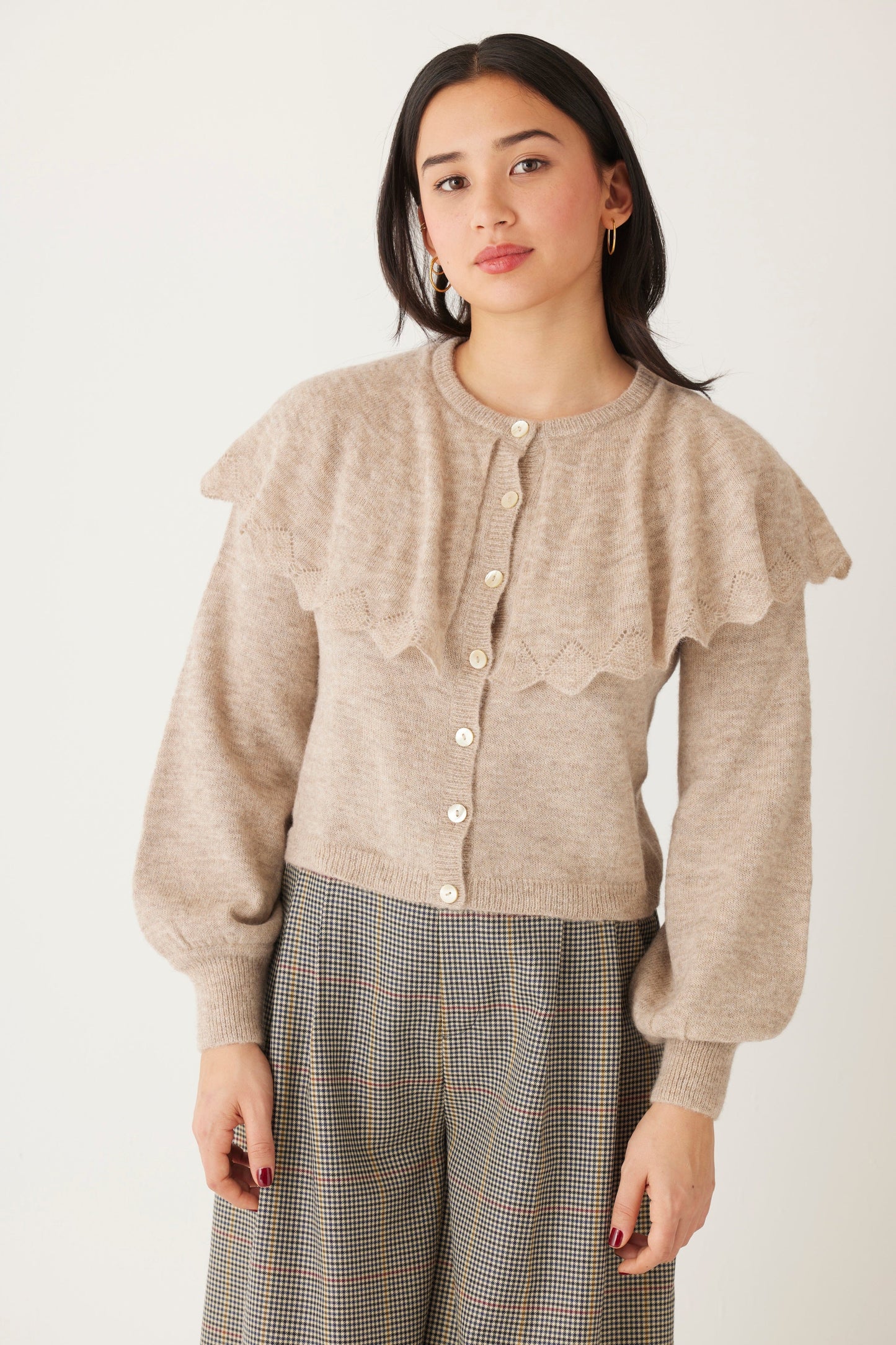 Colette Sweater in Alpaca Wool Blend Sweaters CHRISTINE ALCALAY