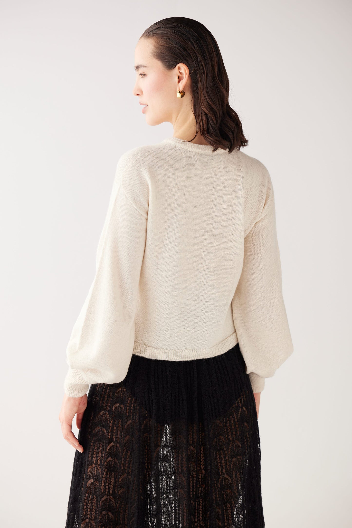 Colleen Mixed Button Cardigan Sweater Sweaters CHRISTINE ALCALAY