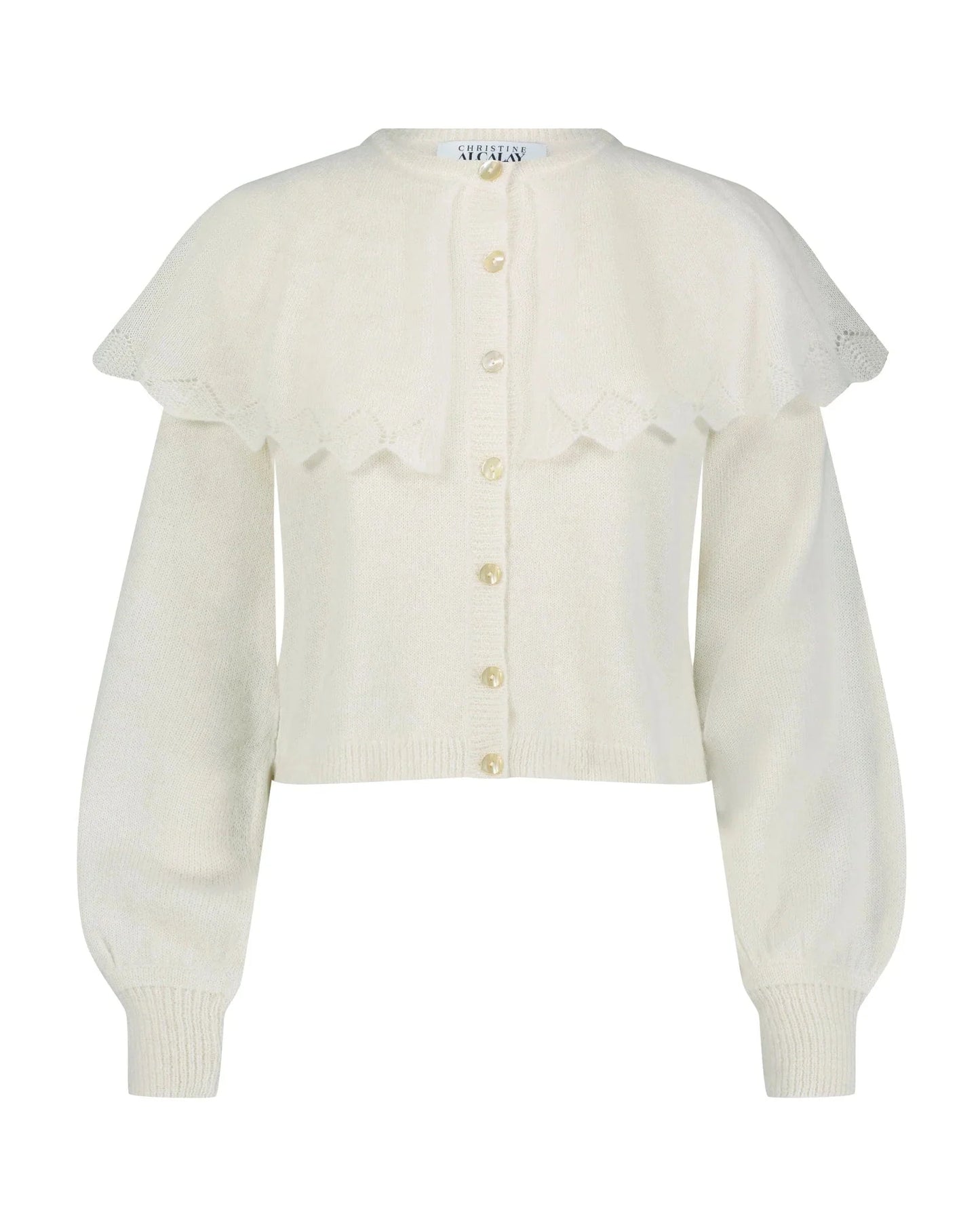 Colette Sweater in Alpaca Wool Blend Sweaters CHRISTINE ALCALAY