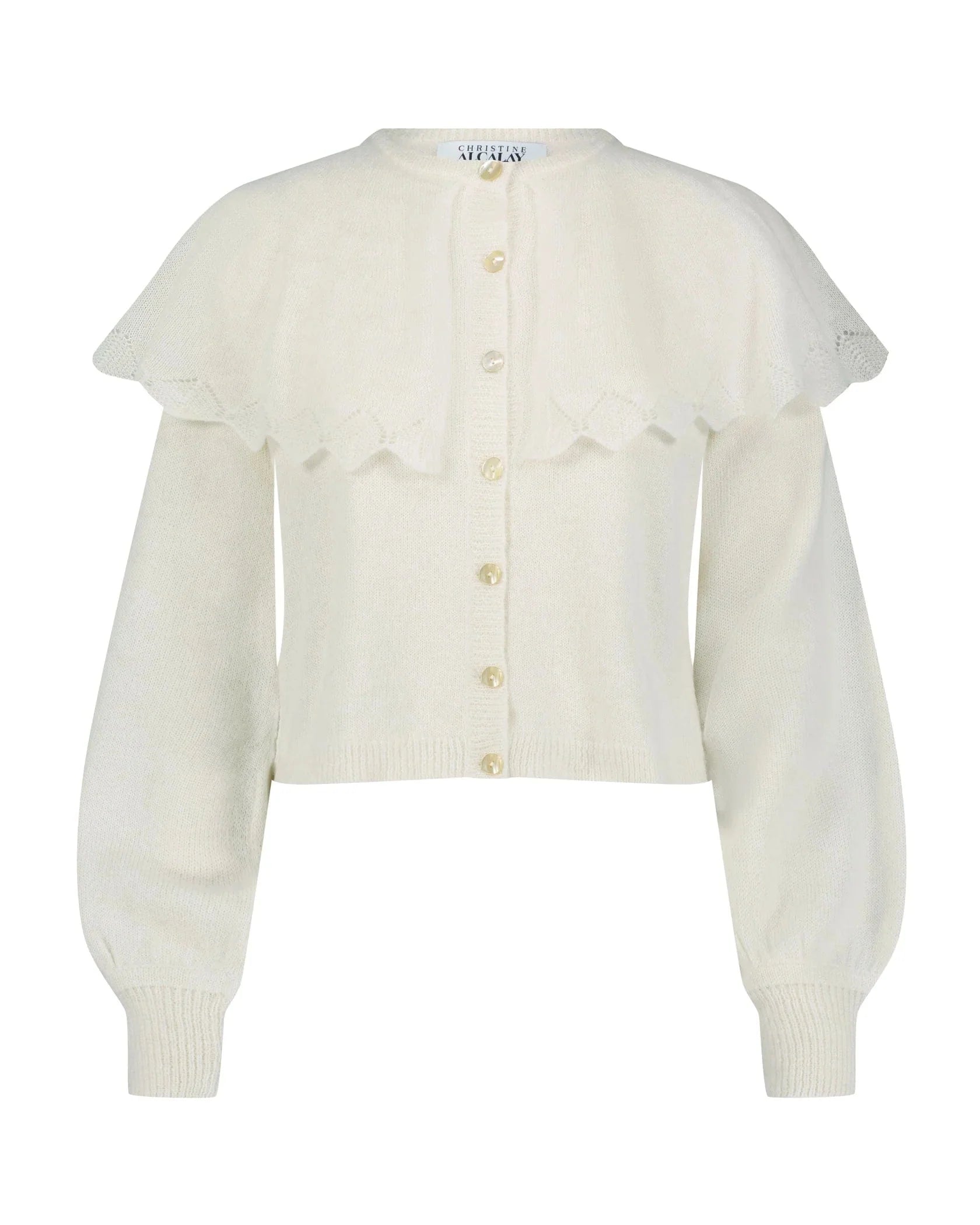 Colette Sweater in Alpaca Wool Blend Sweaters CHRISTINE ALCALAY