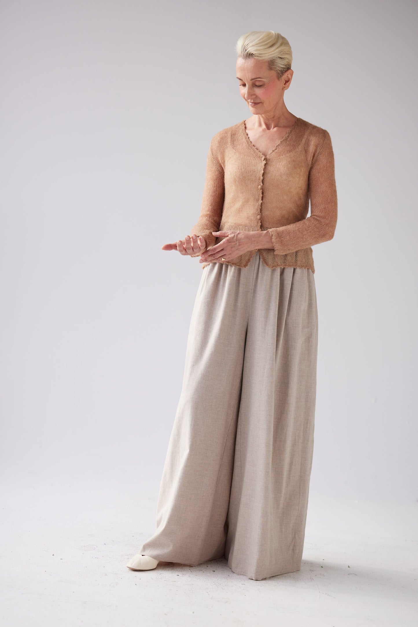 Luz Open Knit Cardigan Sweaters CHRISTINE ALCALAY