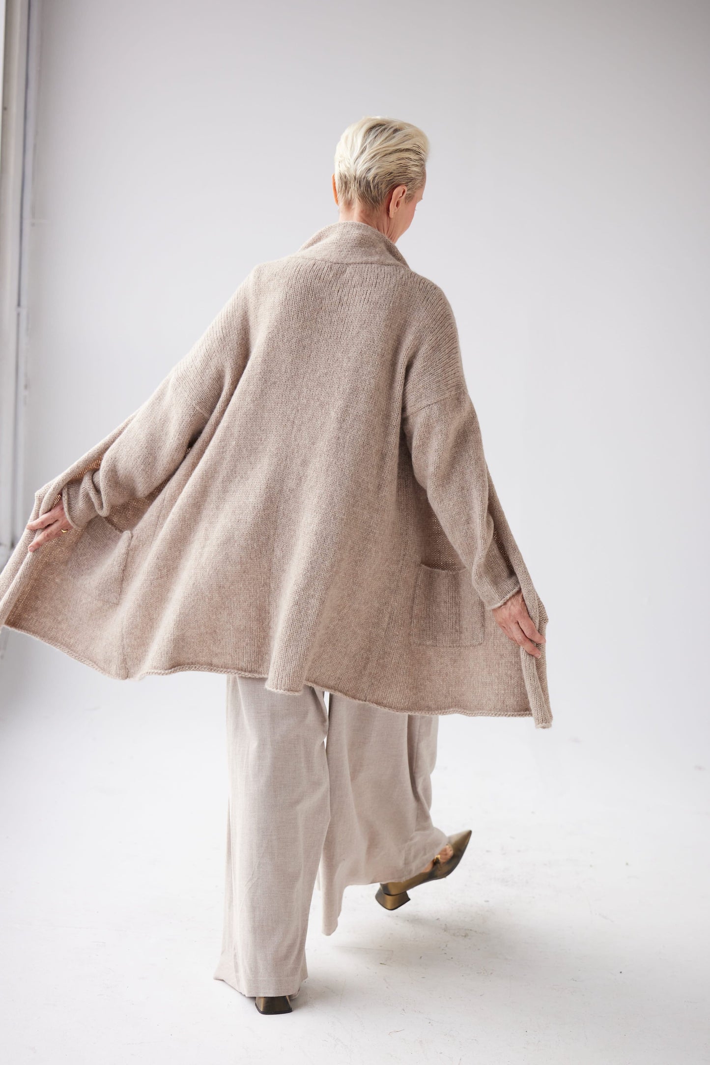 SAMPLE FW25 - Maddie Cardigan Sweater Samples CHRISTINE ALCALAY