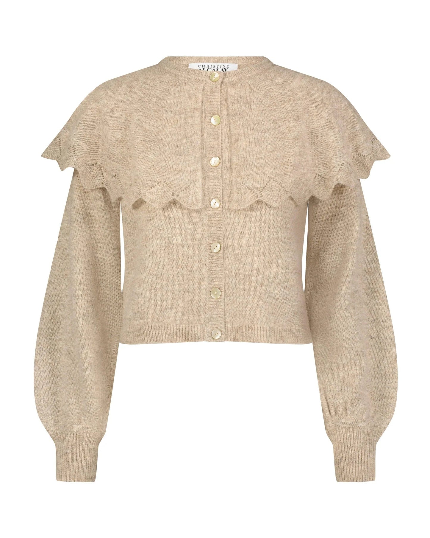 Colette Sweater in Alpaca Wool Blend Sweaters CHRISTINE ALCALAY