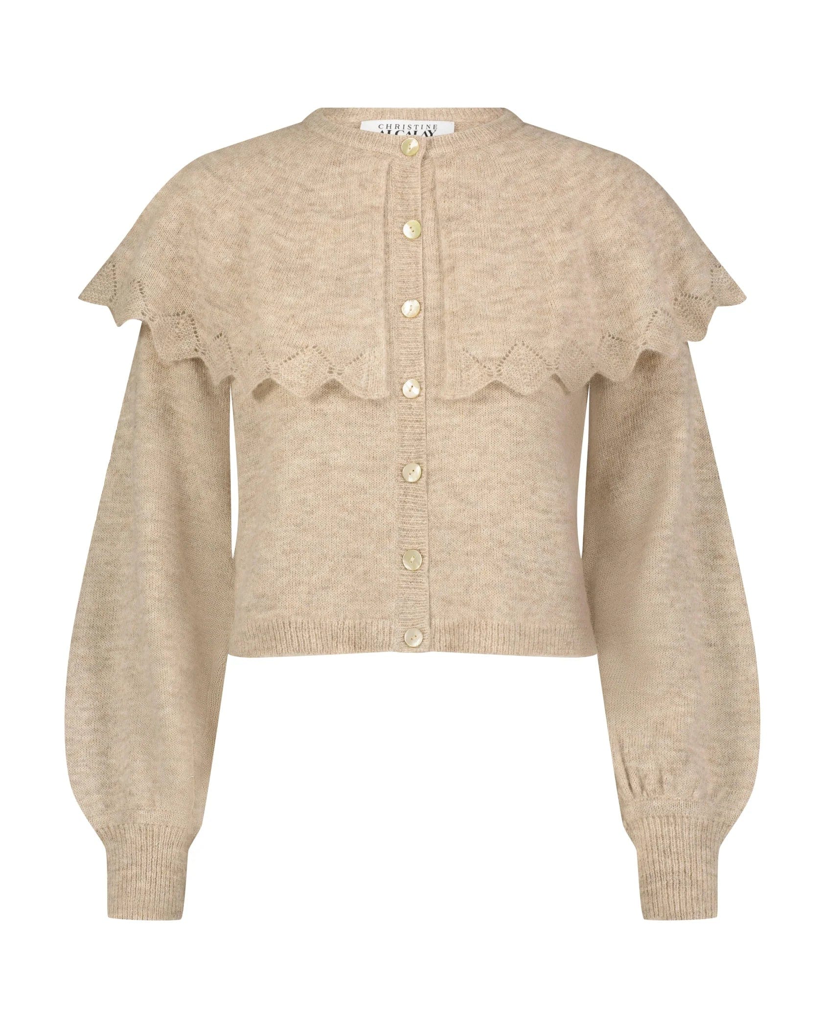 Colette Sweater in Alpaca Wool Blend Sweaters CHRISTINE ALCALAY