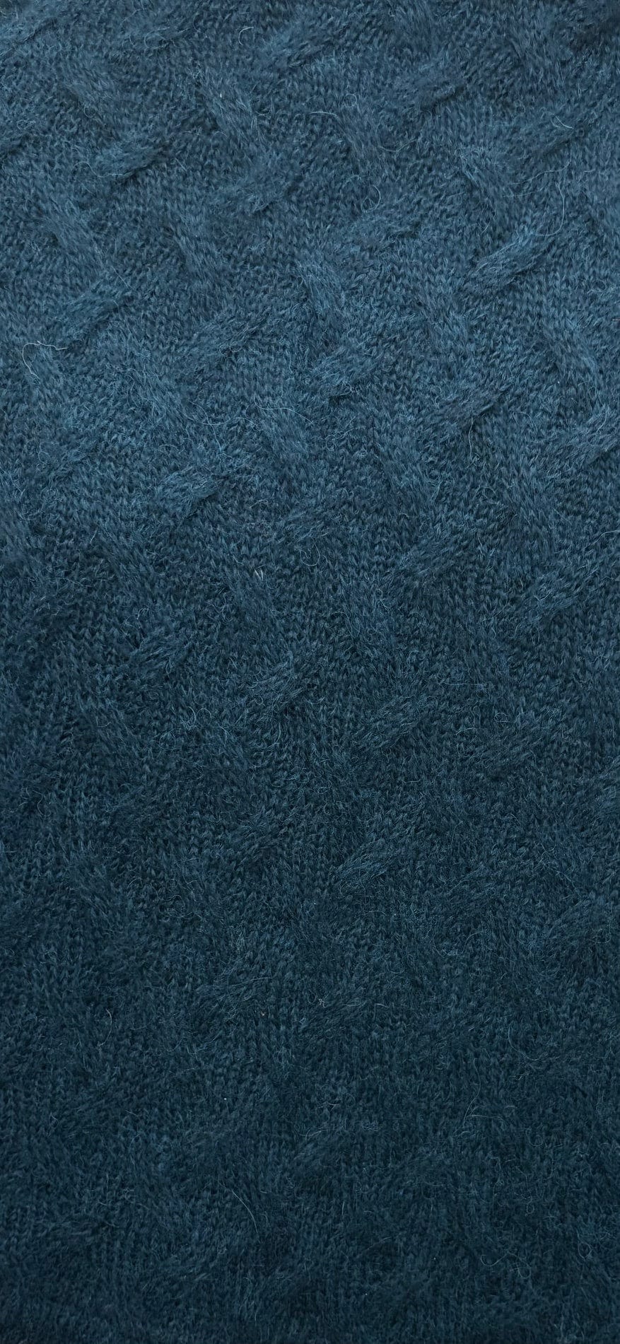 SAMPLE FW25 - Bianca Cable Sweater Samples CHRISTINE ALCALAY Tourmaline XS/S