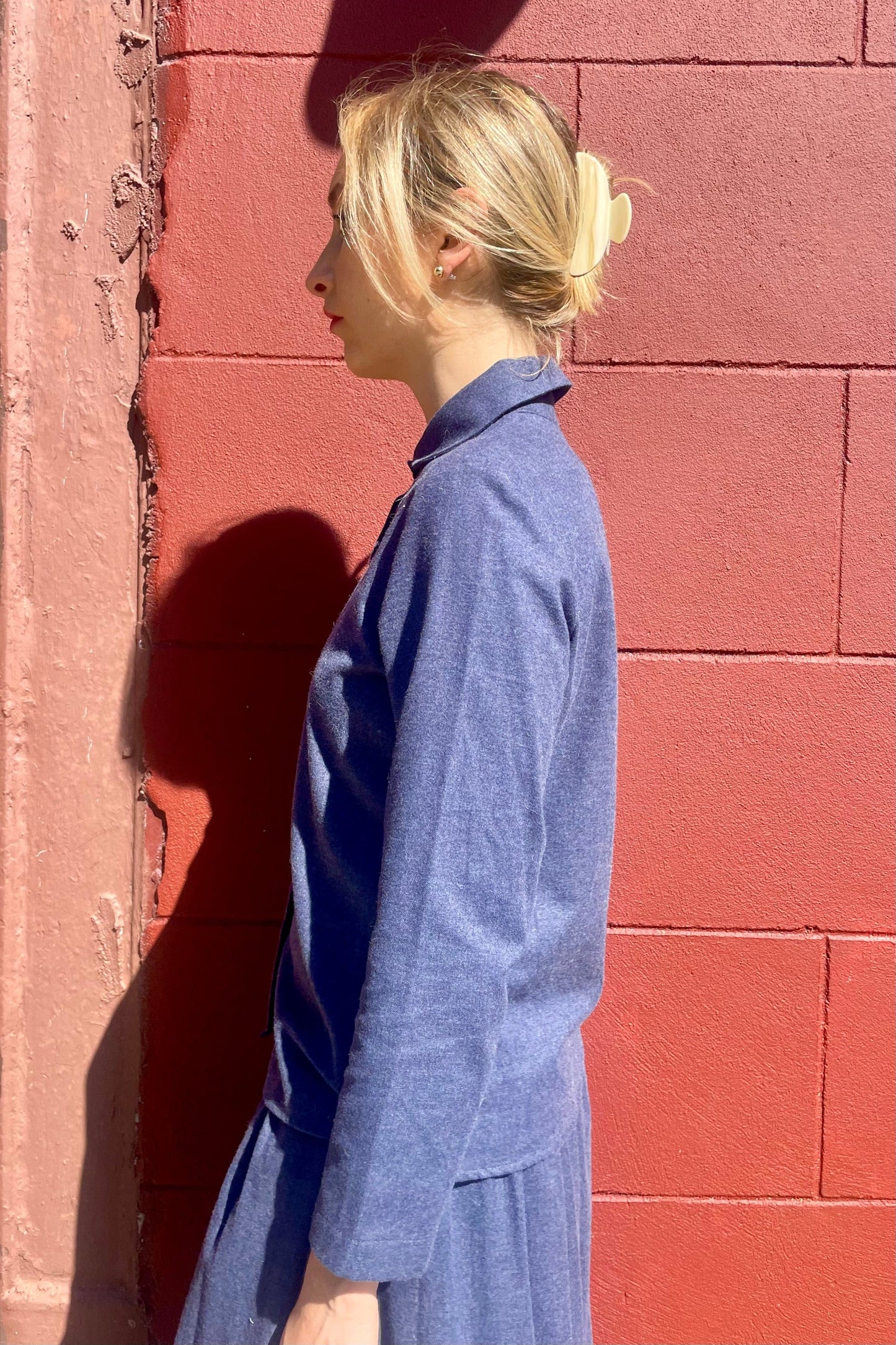 Binty Blouse in Japanese Cotton Flannel Tops CHRISTINE ALCALAY