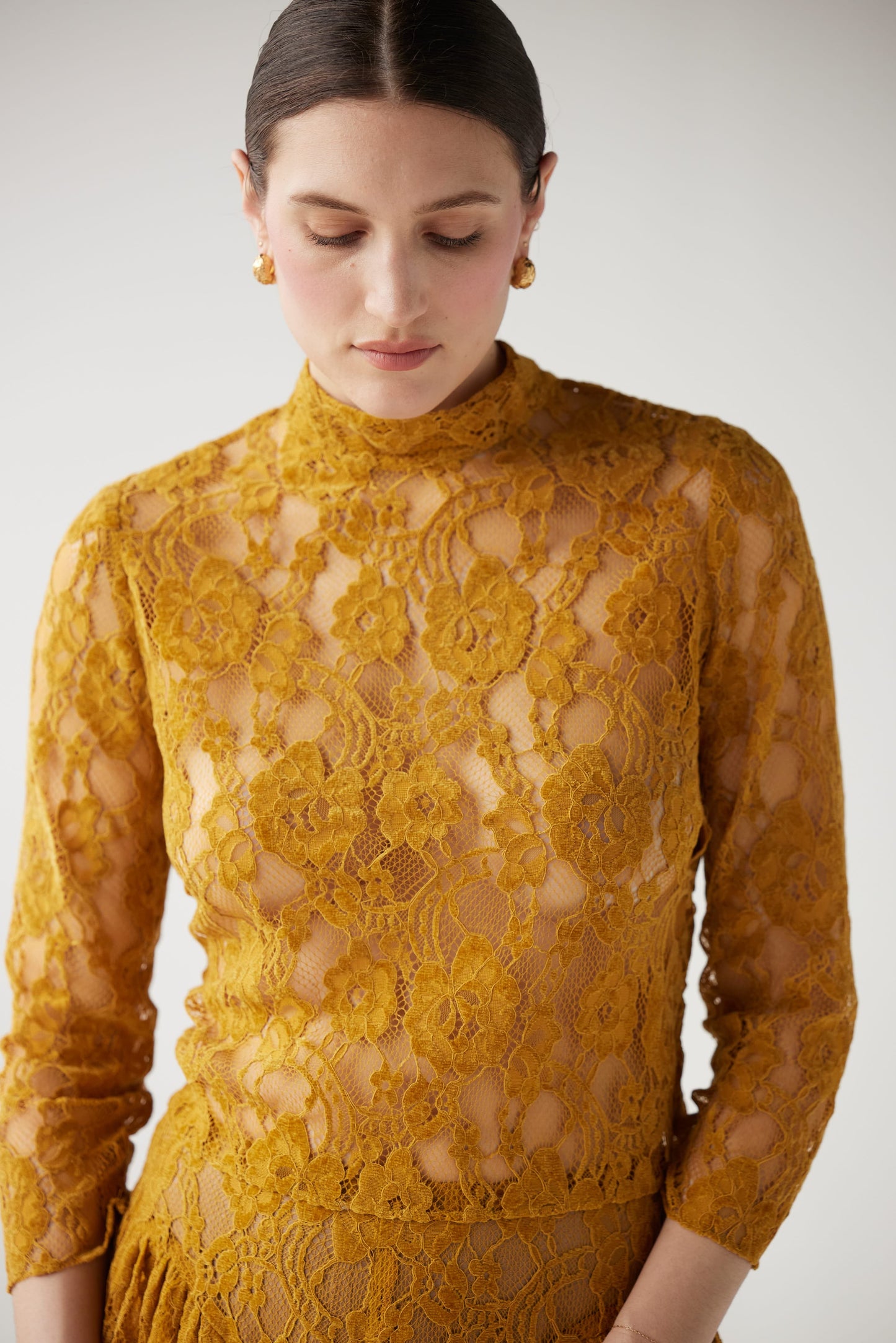 Scarlett Top in Lace Tops CHRISTINE ALCALAY