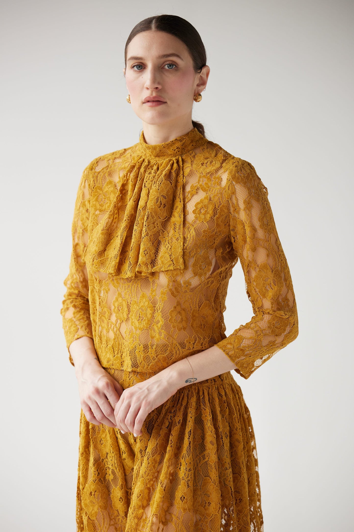 Scarlett Top in Lace Tops CHRISTINE ALCALAY