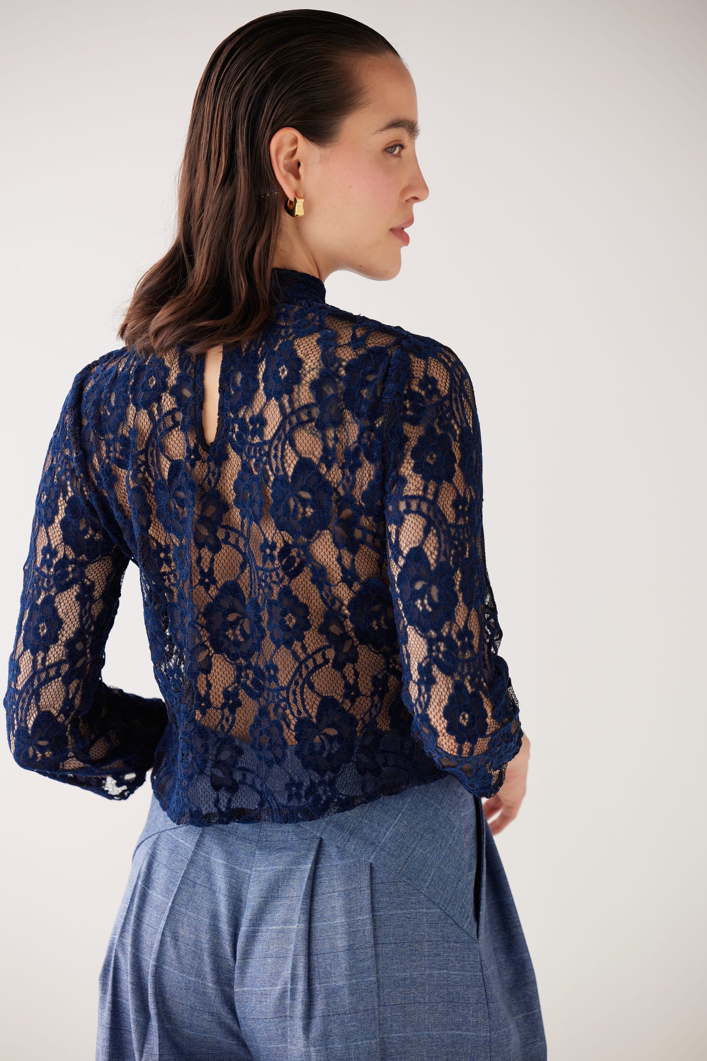 Scarlett Top in Lace Tops CHRISTINE ALCALAY