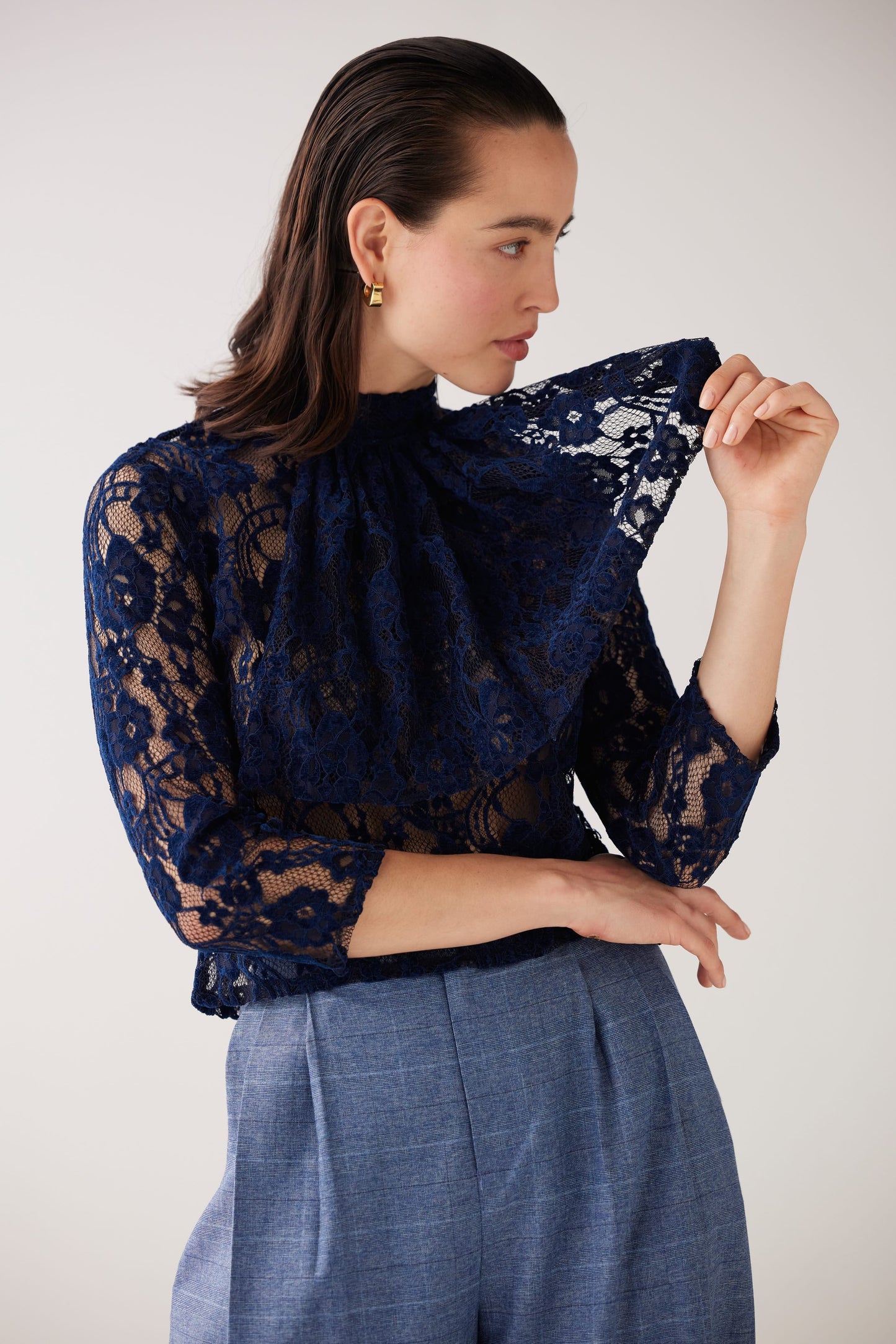 Scarlett Top in Lace Tops CHRISTINE ALCALAY