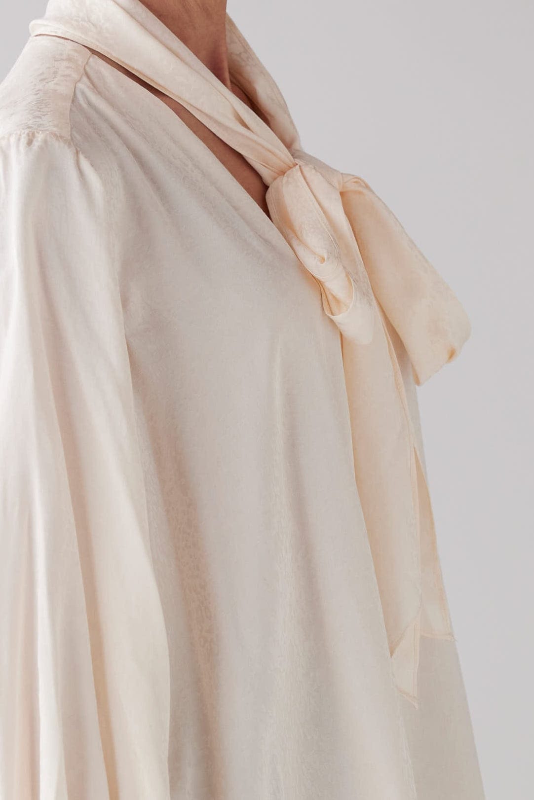 Trish Blouse in Leopard Jacquard Tops CHRISTINE ALCALAY