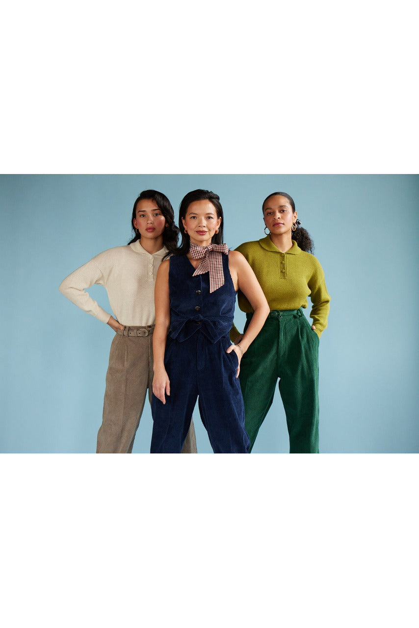 Annie Vest in Corduroy Vests CHRISTINE ALCALAY
