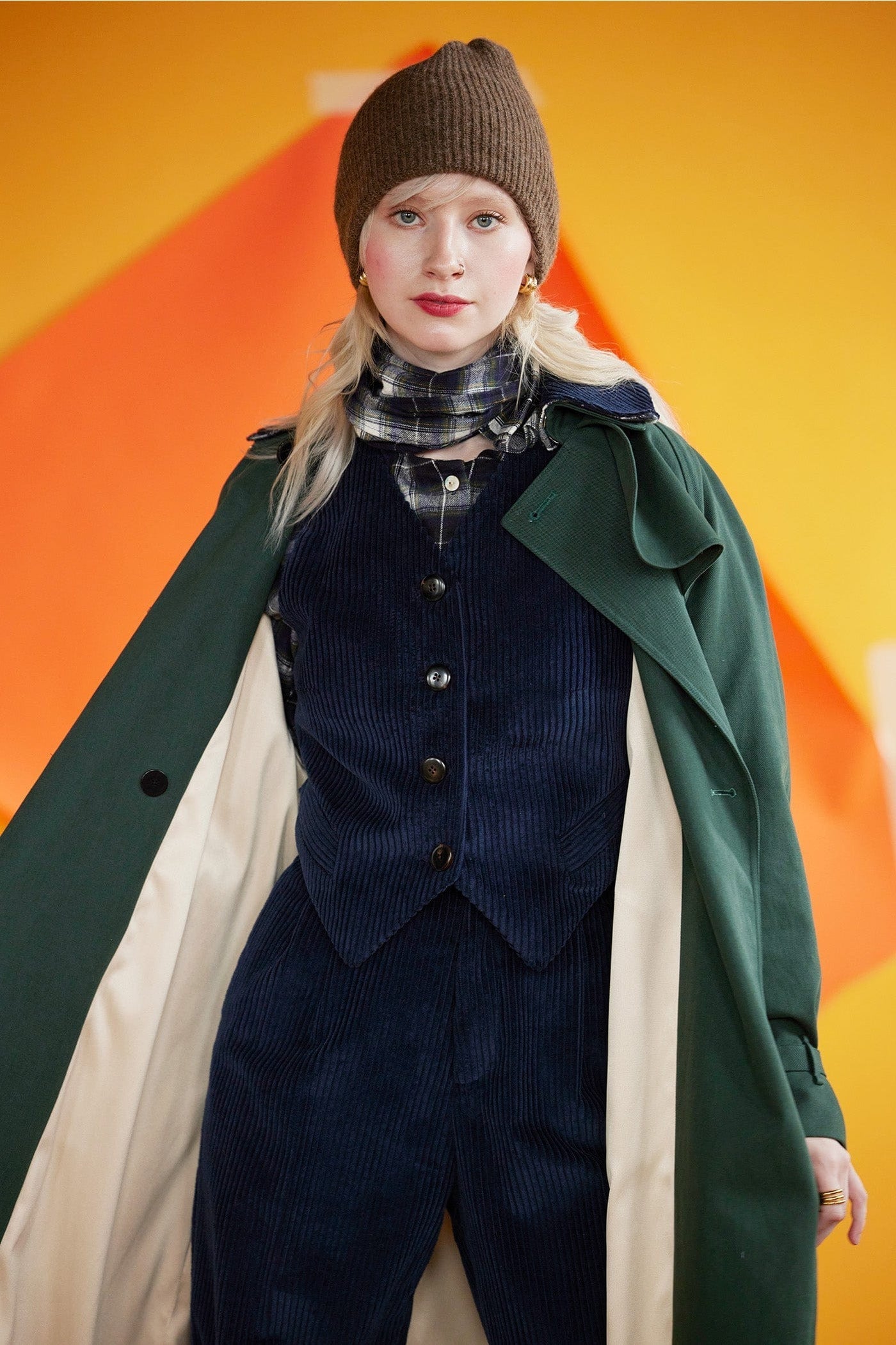 Annie Vest in Corduroy Vests CHRISTINE ALCALAY