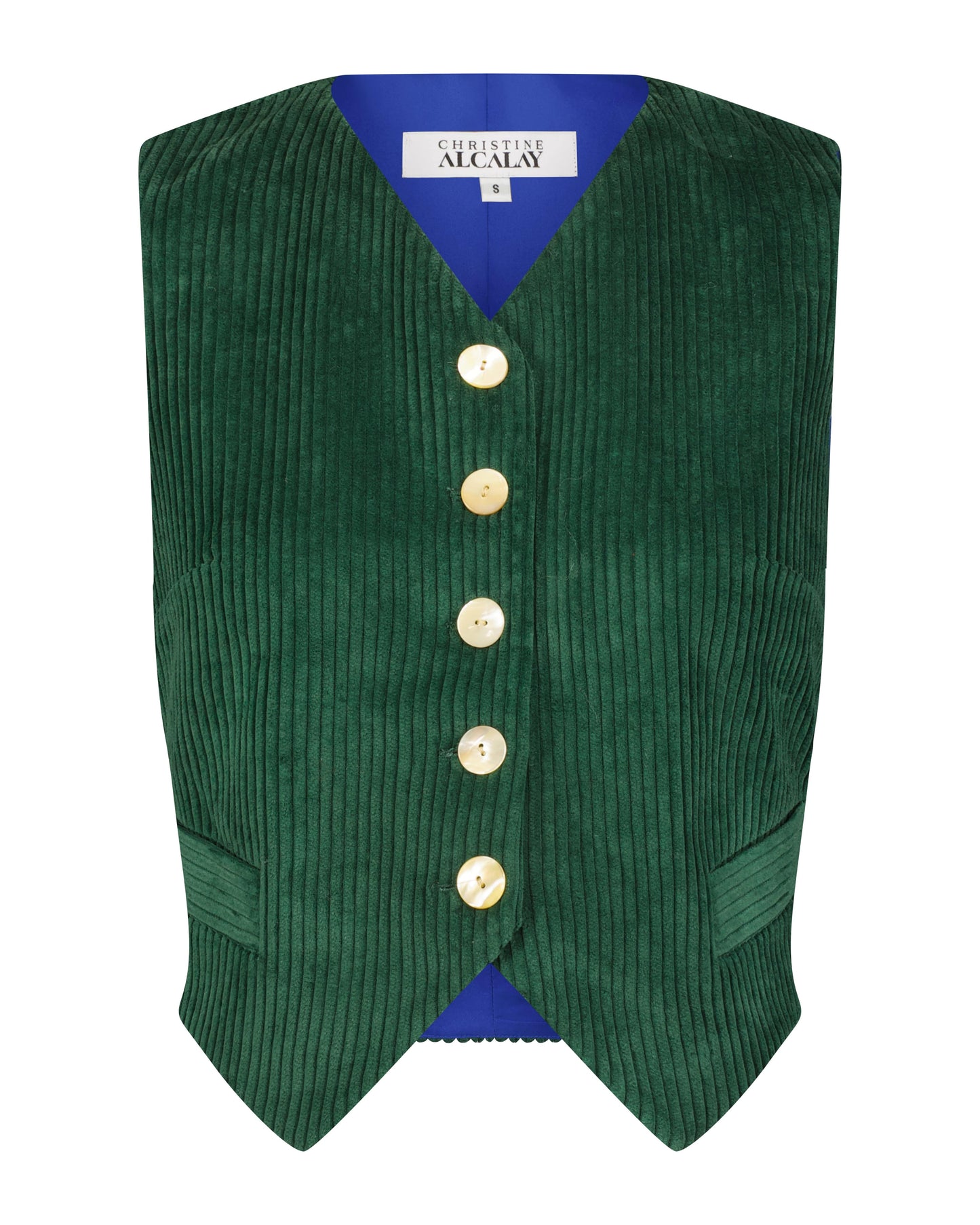 Annie Vest in Corduroy Vests CHRISTINE ALCALAY