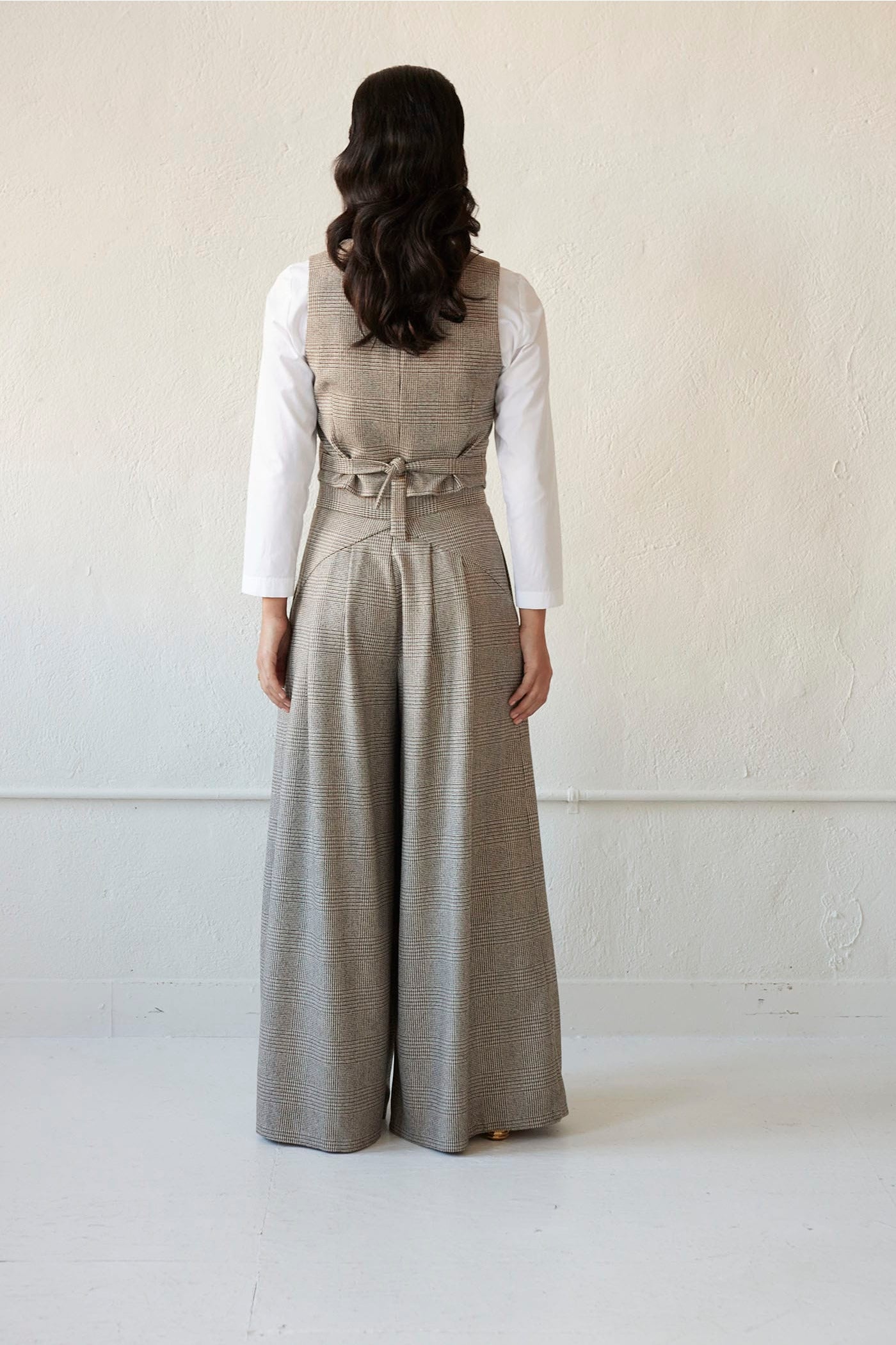Diane Vest in Wool Tops CHRISTINE ALCALAY