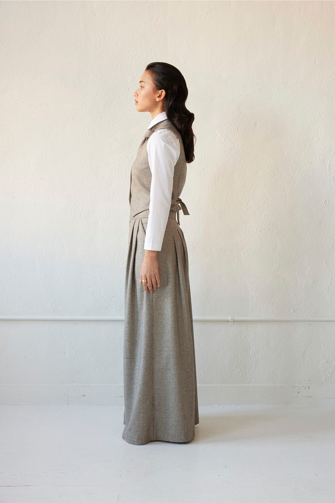 Diane Vest in Wool Tops CHRISTINE ALCALAY