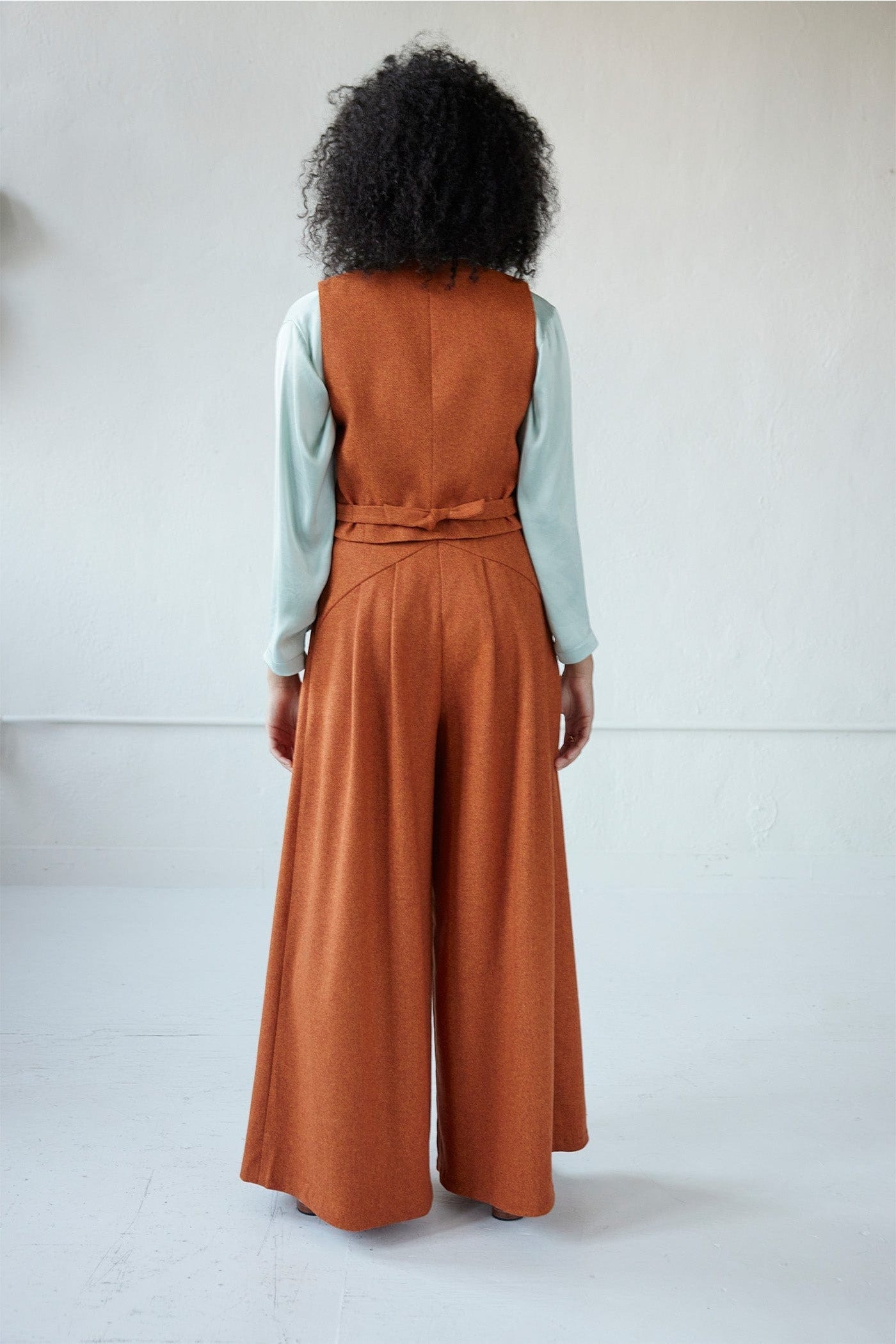 Diane Vest in Wool Tops CHRISTINE ALCALAY