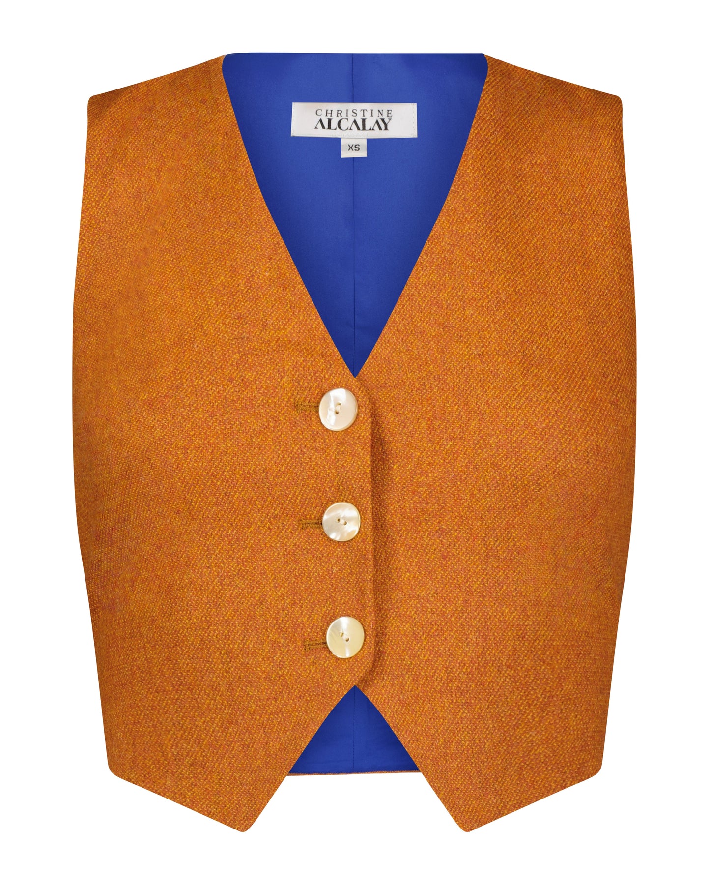 Diane Vest in Wool Tops CHRISTINE ALCALAY