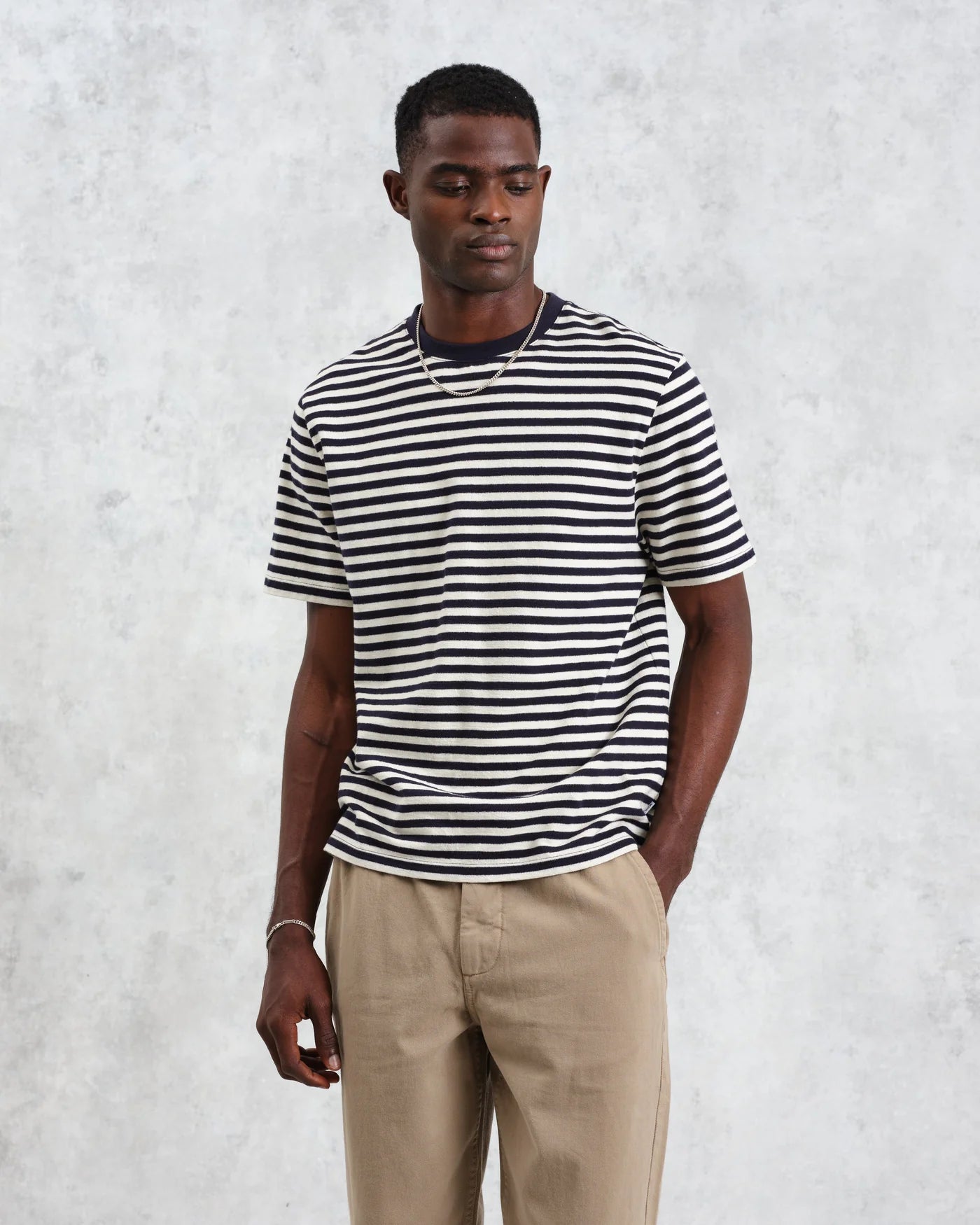 Jolt Stripe Dean Tee T Shirts Wax London
