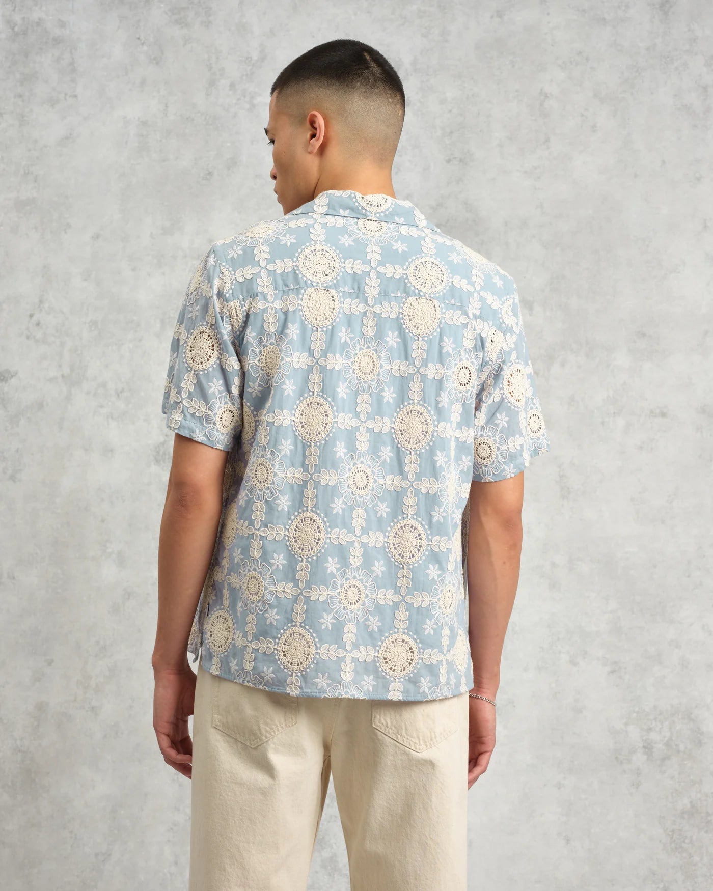 Didcot Lace S/S Shirt Tops Wax London