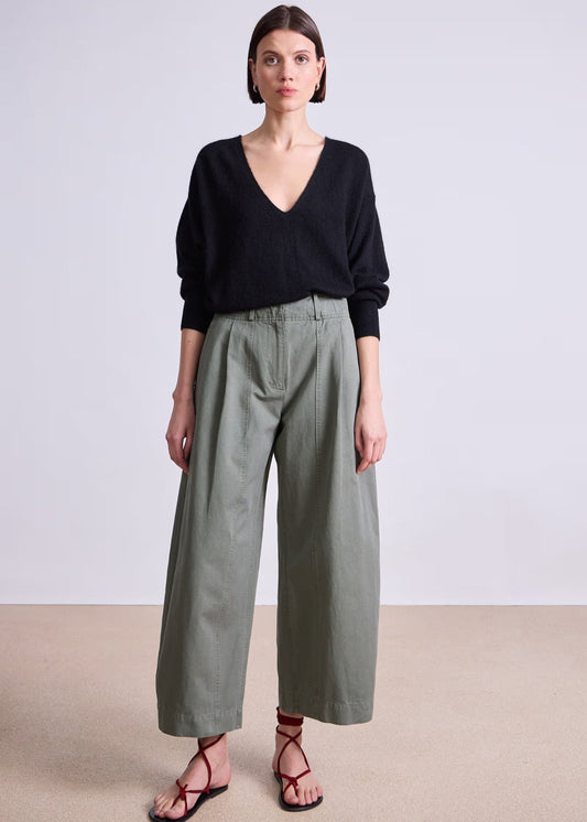 Cropped Cybil Trouser Pants Apiece Apart