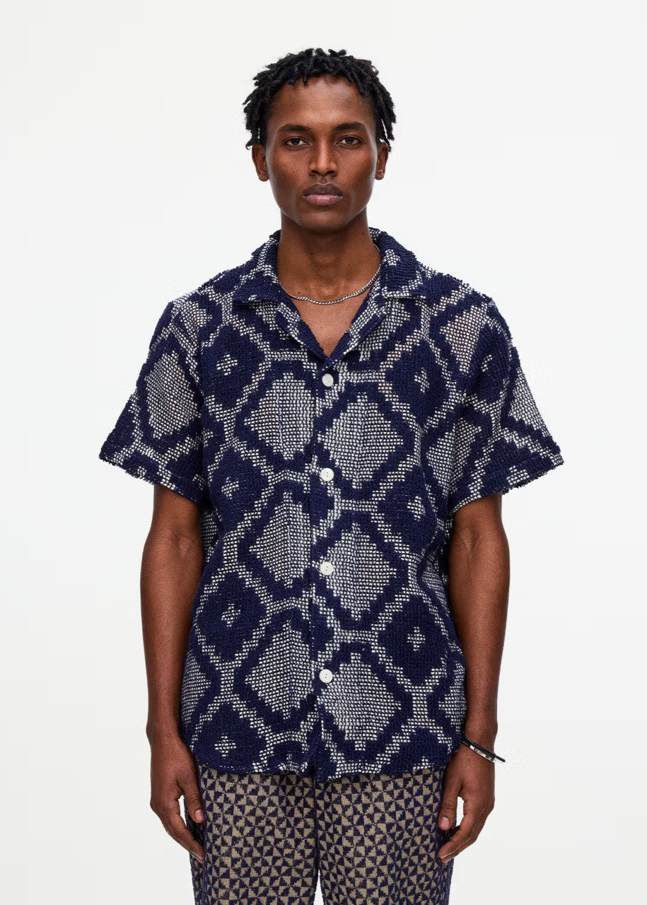 Trastevere Cuba Crochet Shirt Shirts OAS