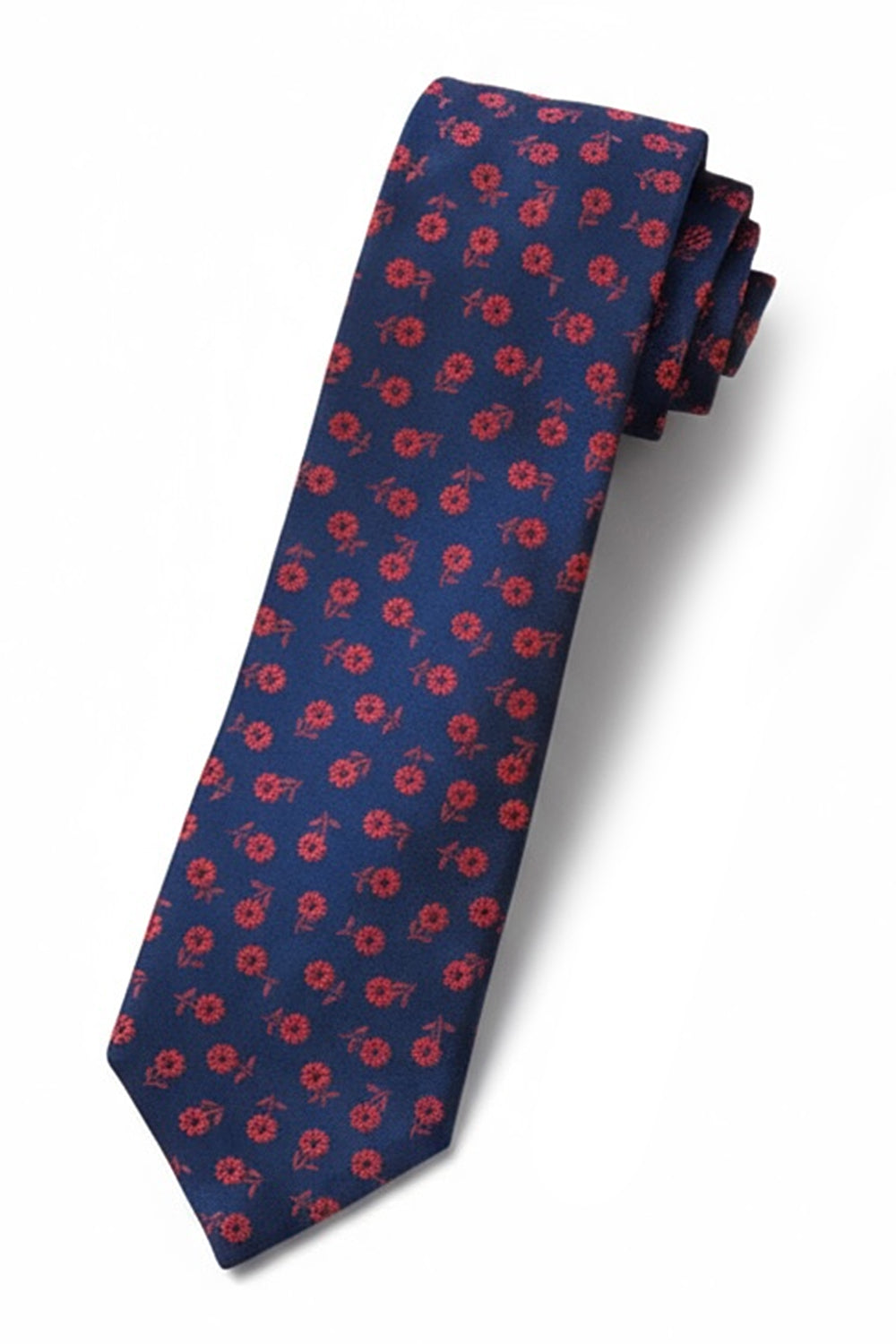 Floral on Navy Tie Accessories Altea