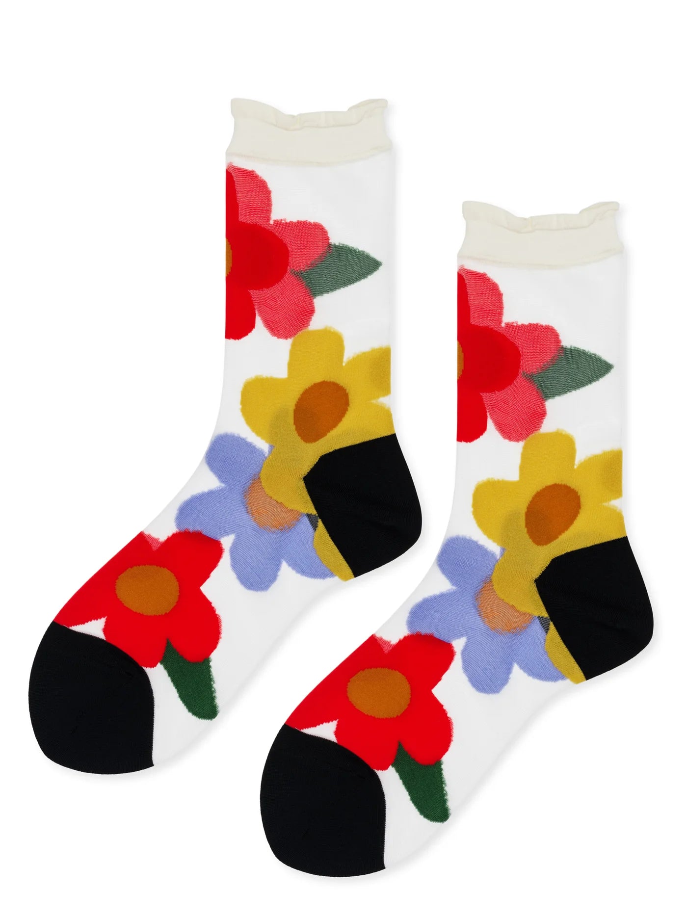 Ethel Sheer Crew Sock Socks & Hosiery Hansel from Basel