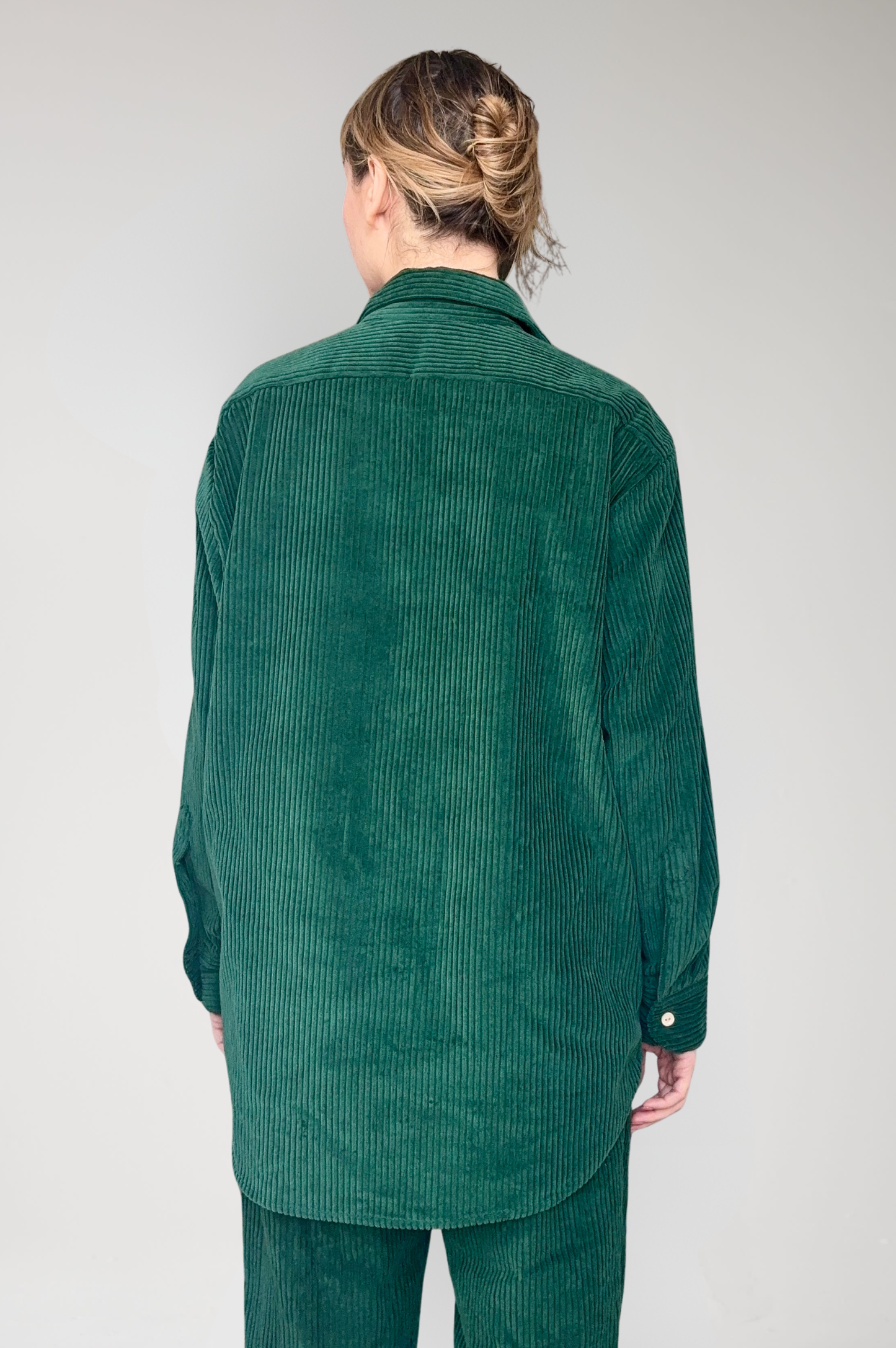 Jose Shirt in Pine Corduroy Tops CHRISTINE ALCALAY