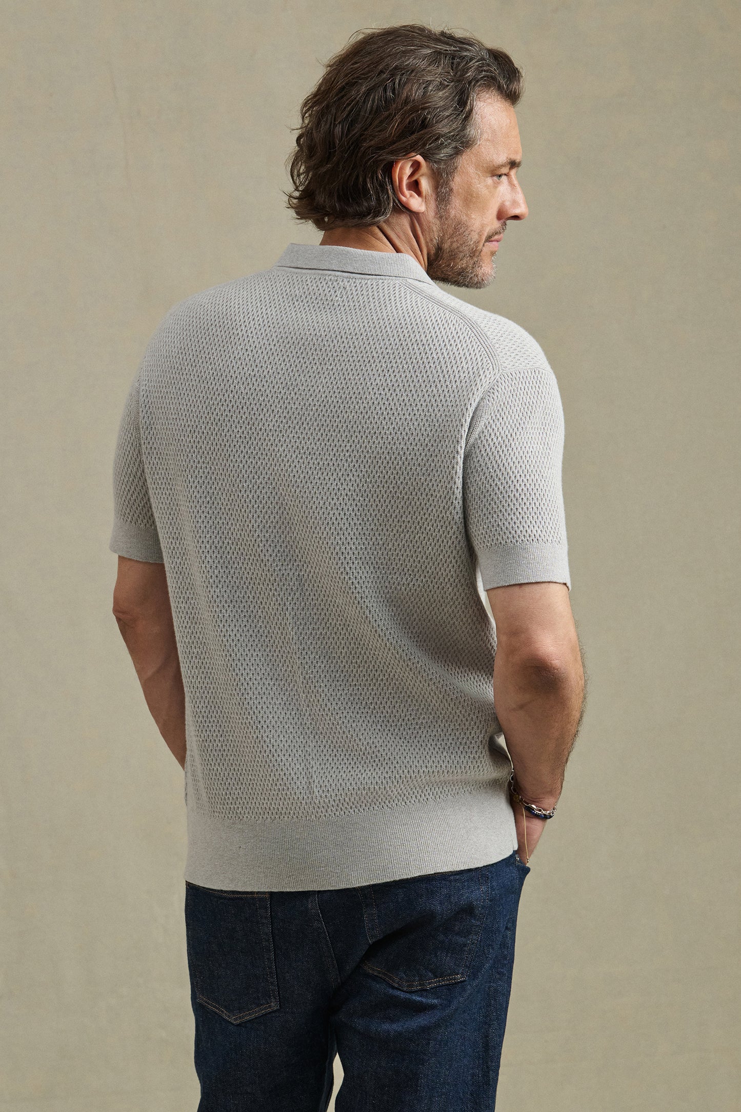Lowell Sweater Polos Velvet by Graham & Spencer