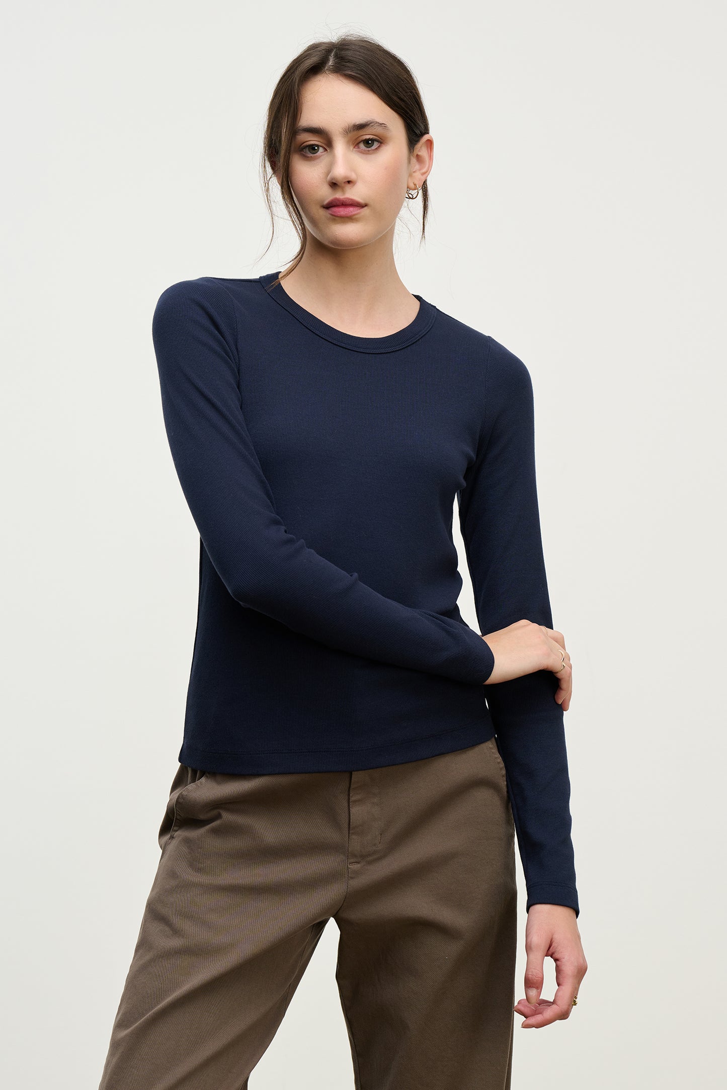 Lotta Top T Shirts Velvet by Graham & Spencer NAVY S