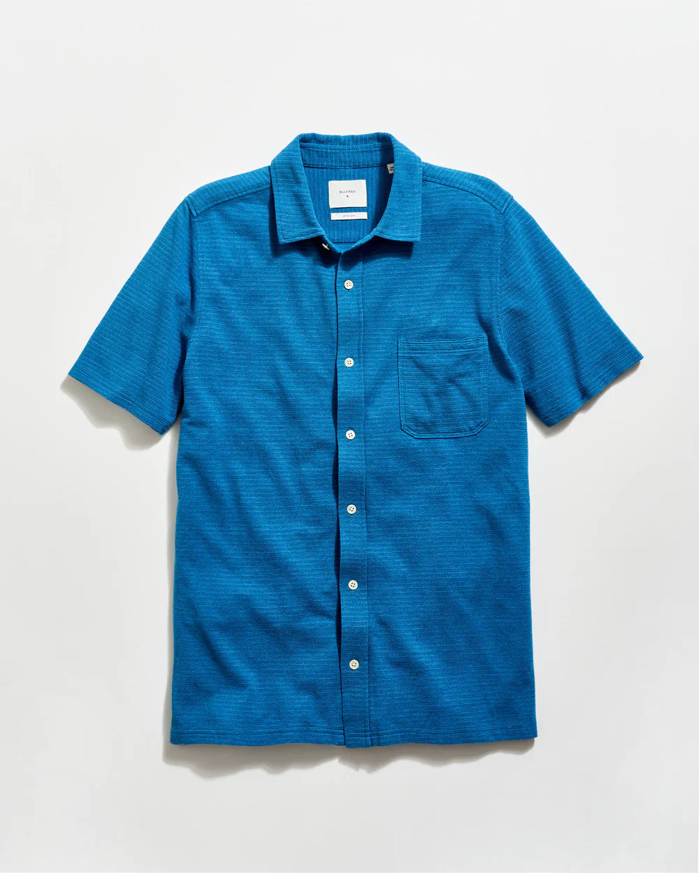 S/S Textured Treme Knit Shirt Tops Billy Reid