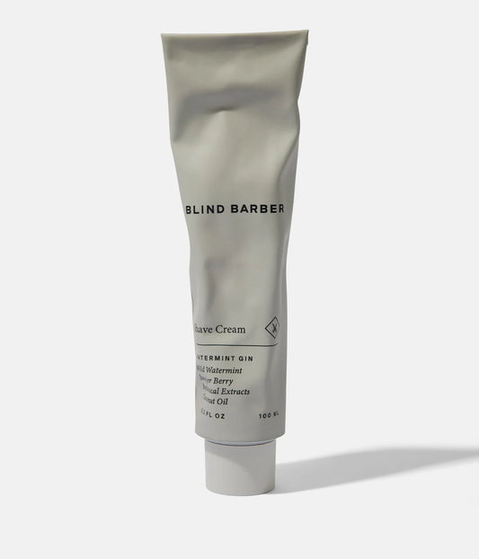 Watermint Gin Shave Cream Skincare Blind Barber